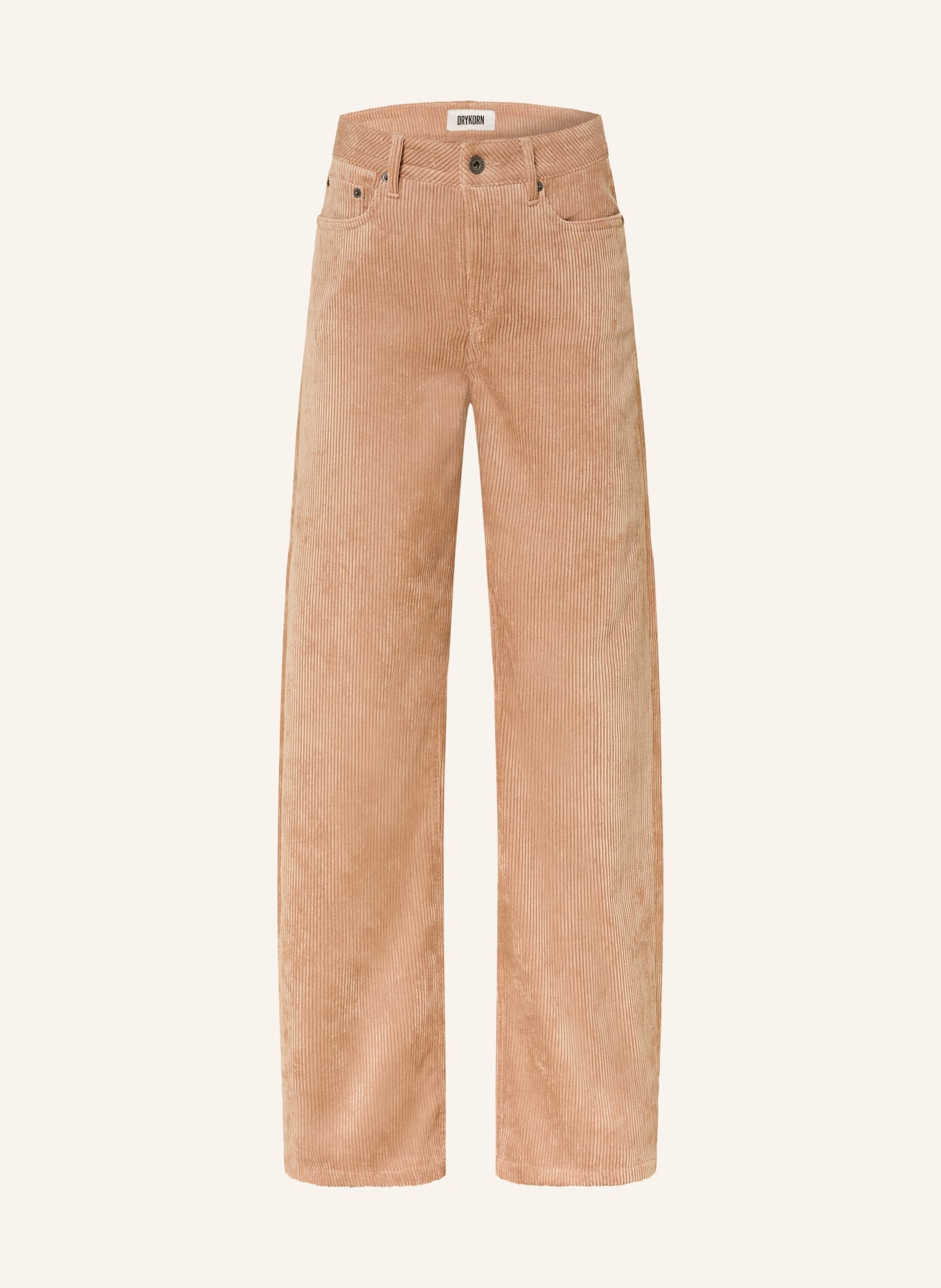 DRYKORN Marlenehose MEDLEY aus Cord: CAMEL