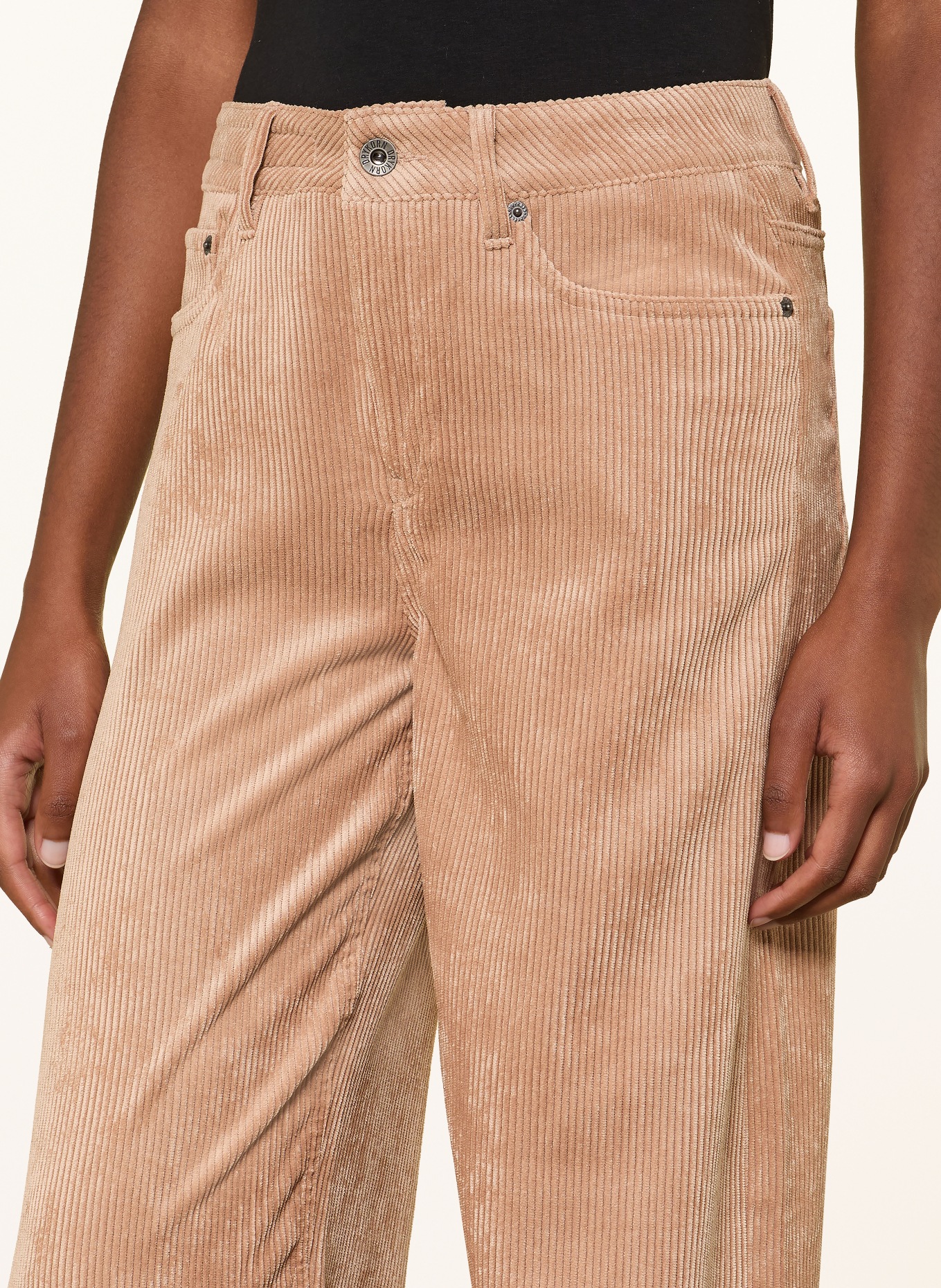 DRYKORN Marlenehose MEDLEY aus Cord: CAMEL