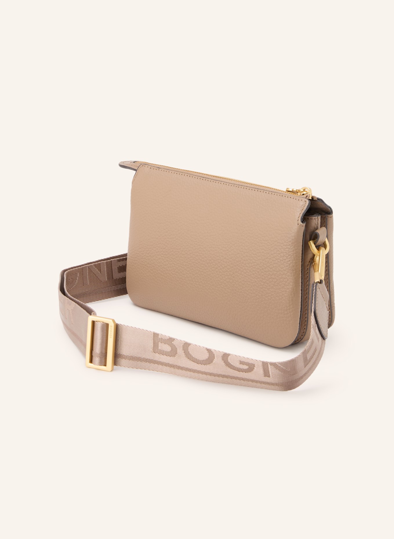 BOGNER Umhängetasche WALLIS TAJA: BEIGE / GOLD