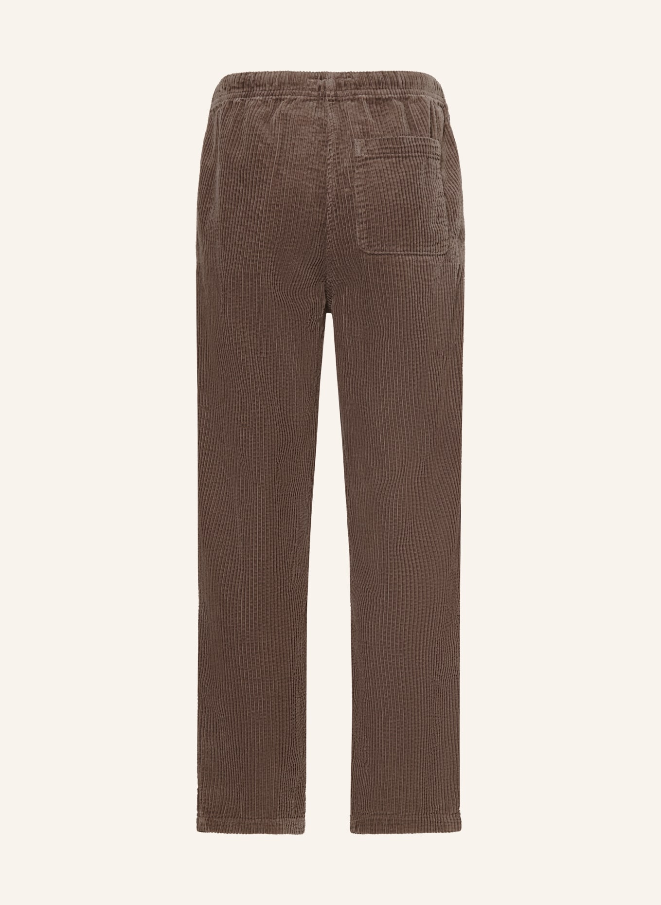 American Vintage Manšestrové kalhoty: ČERNOŠEDÁ