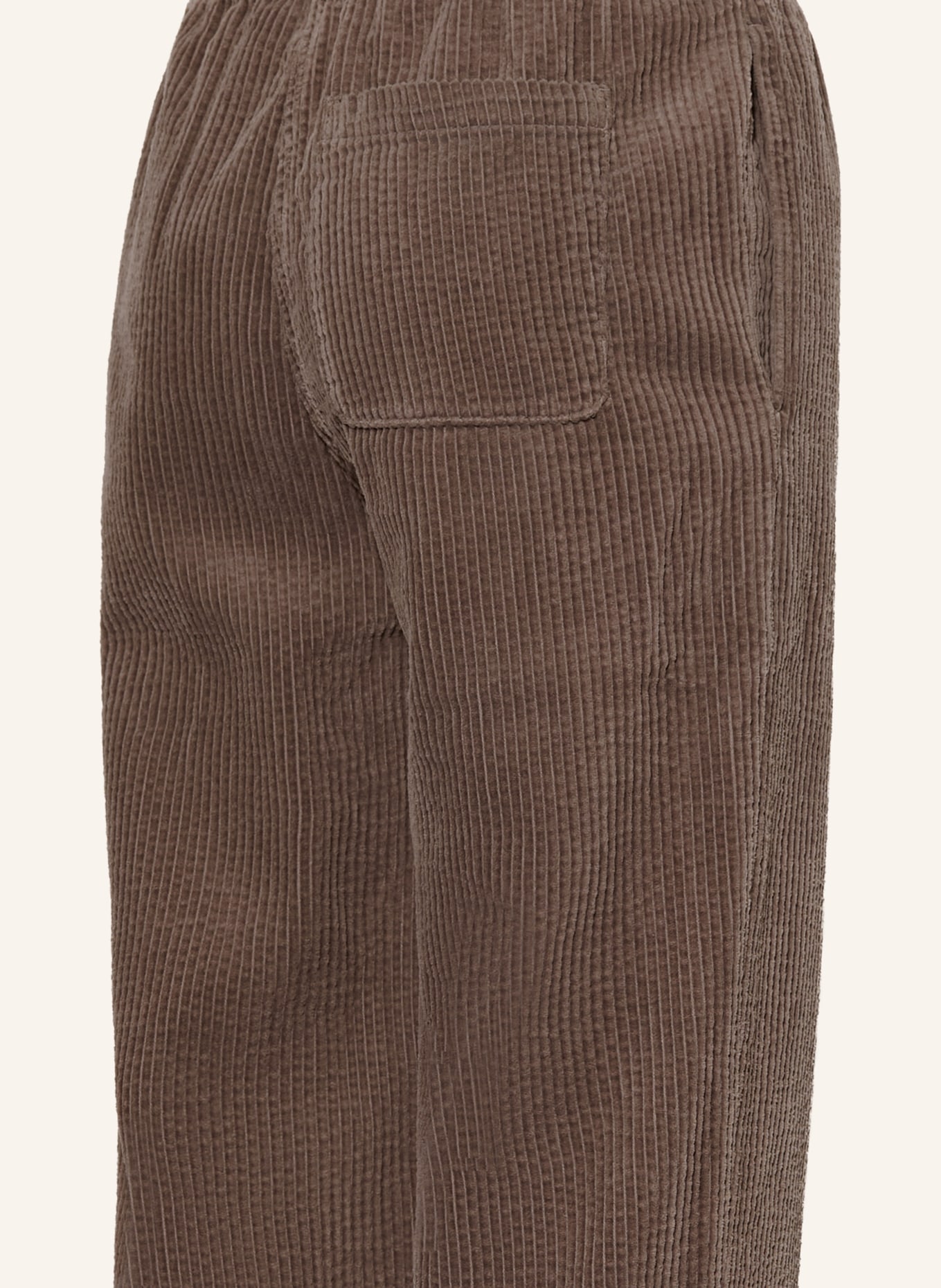 American Vintage Manšestrové kalhoty: ČERNOŠEDÁ