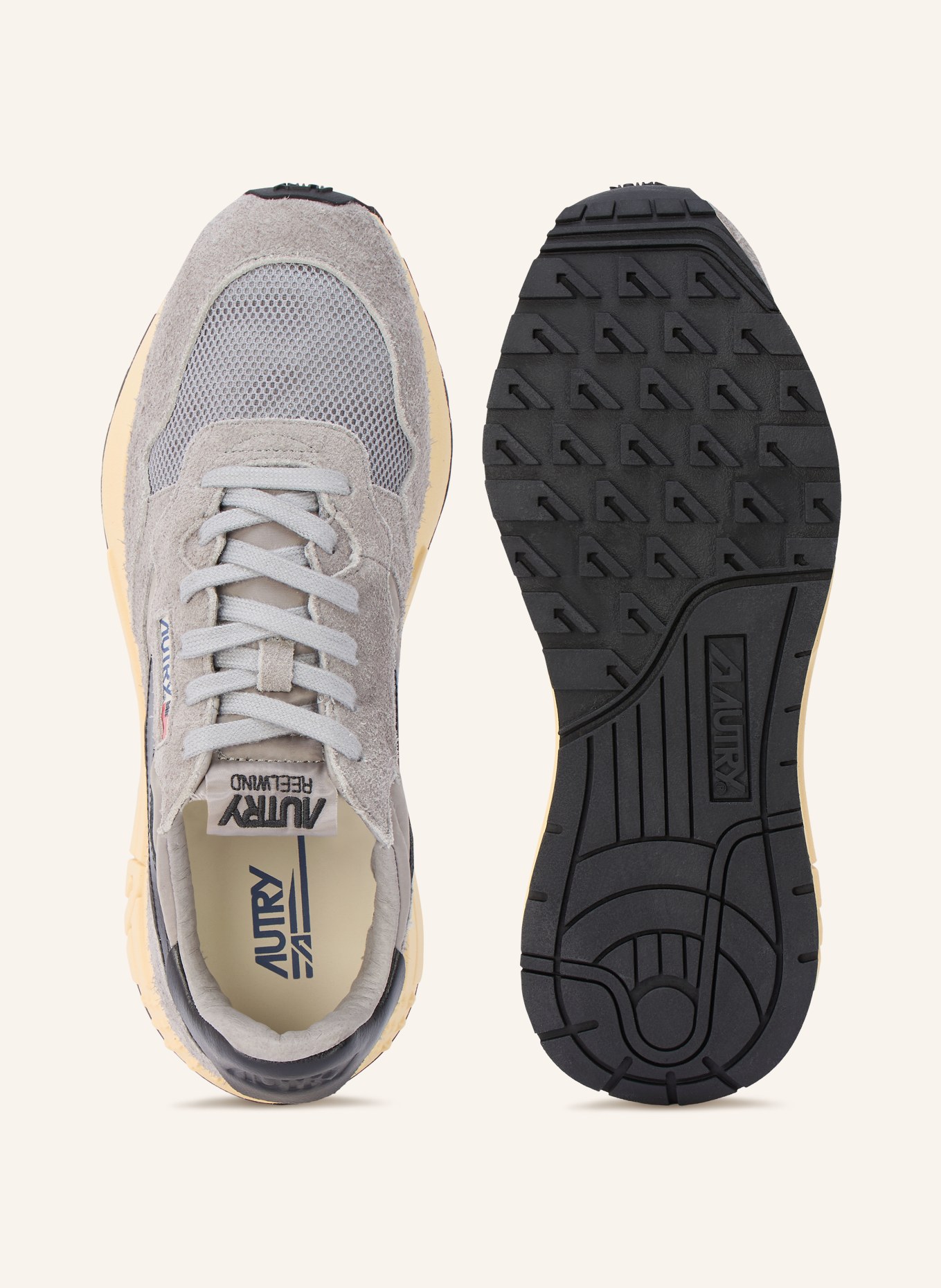 AUTRY Sneakersy REELWIND LOW UT: SZARY / CZARNY
