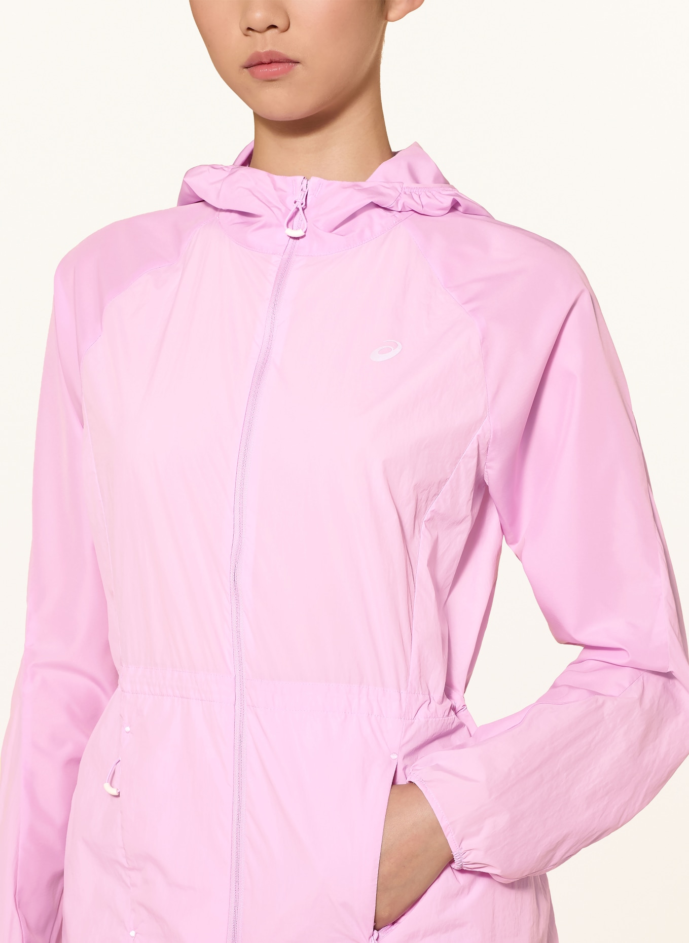 ASICS Kurtka do biegania ROAD: JASNOFIOLETOWY