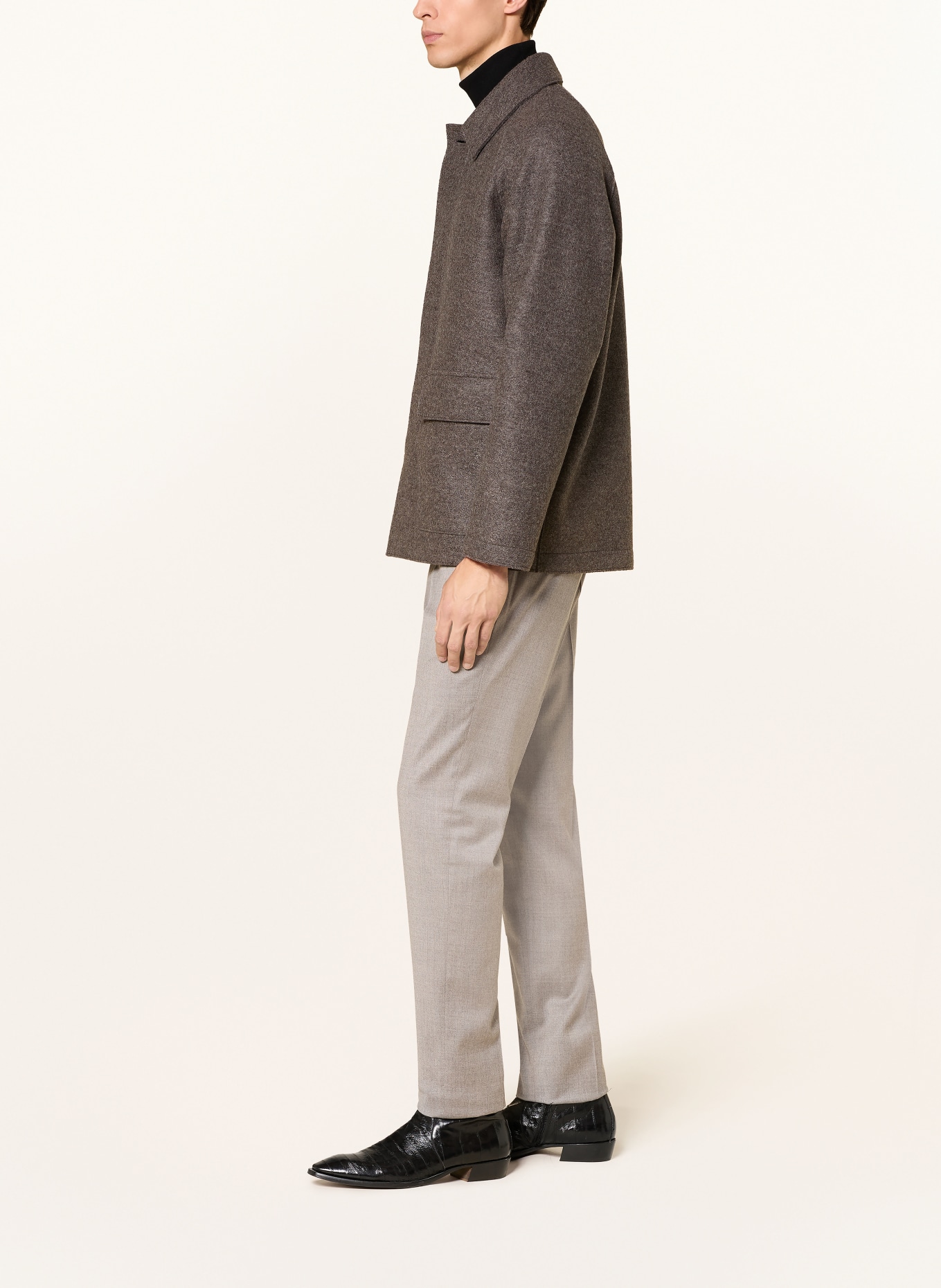 PT TORINO Trousers slim fit: LIGHT GRAY