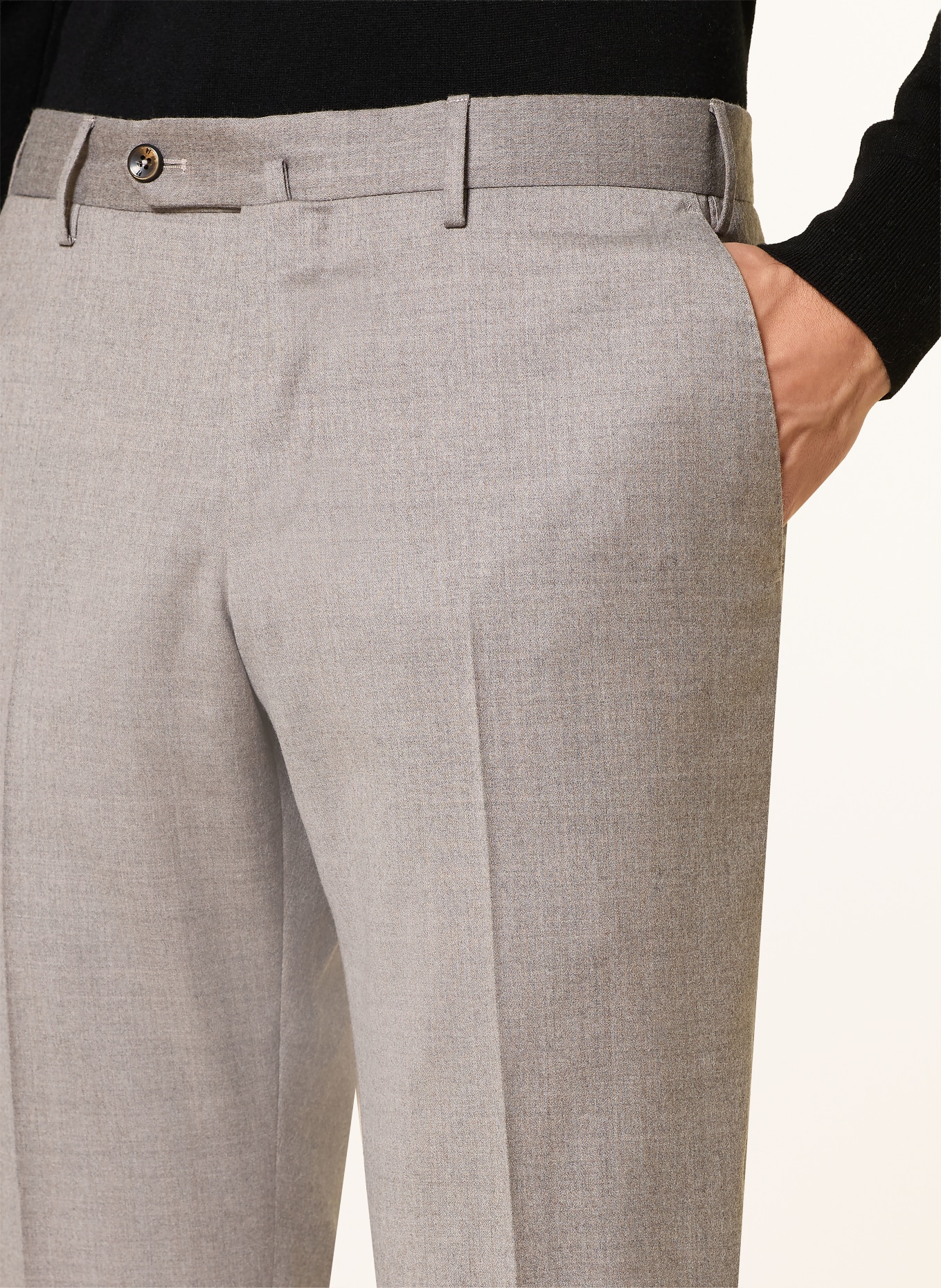 PT TORINO Trousers slim fit: LIGHT GRAY