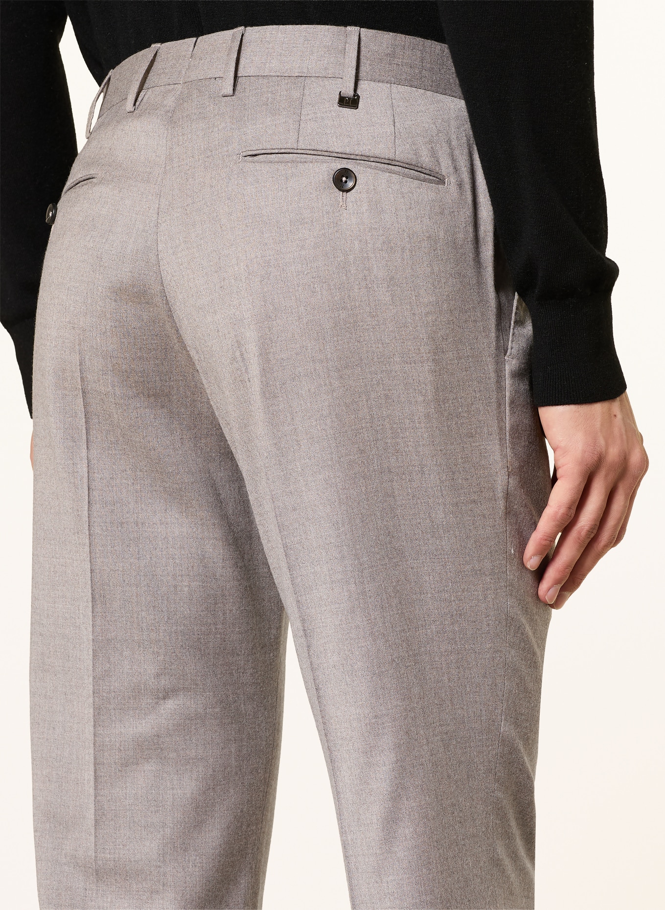 PT TORINO Trousers slim fit: LIGHT GRAY