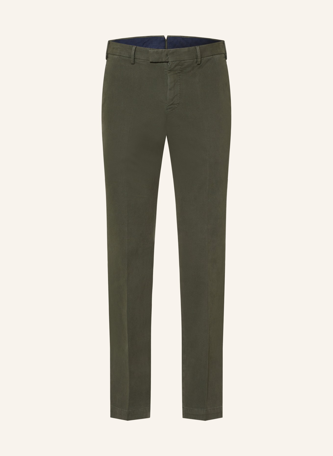 PT TORINO Chino Master Fit: DONKERGROEN