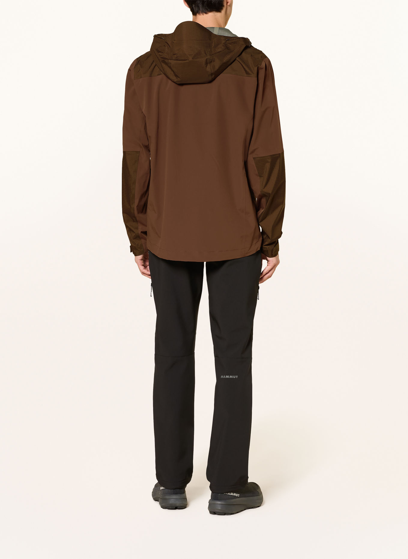 MAMMUT Hardshell-Jacke DUCAN GUIDE HS HOODED: BRAUN
