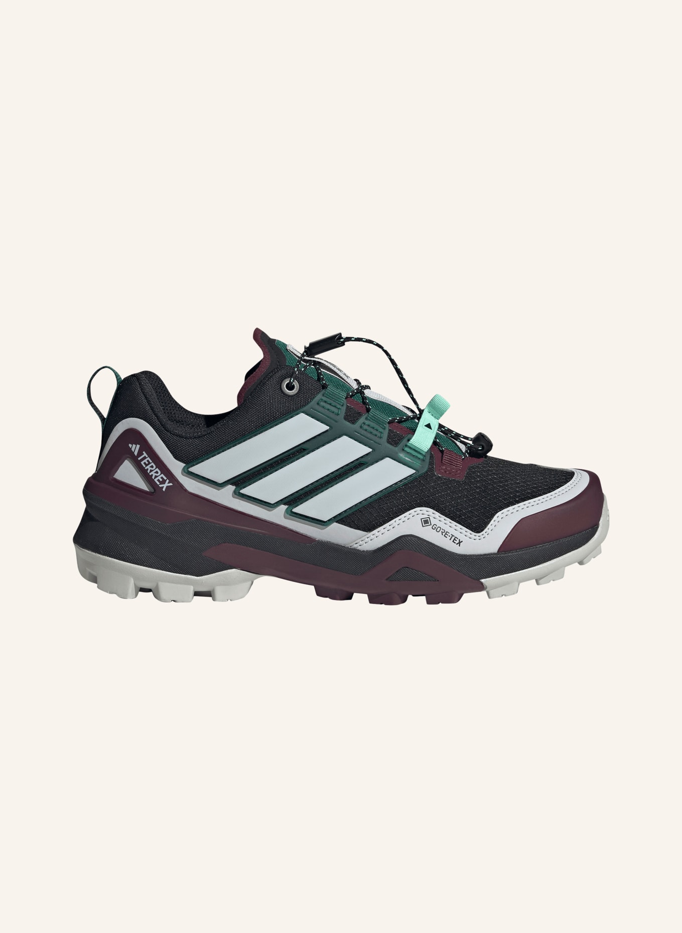 adidas TERREX Chaussures de randonnée TERREX SKYCHASER GTX: GRIS CLAIR / GROEN / NOIR