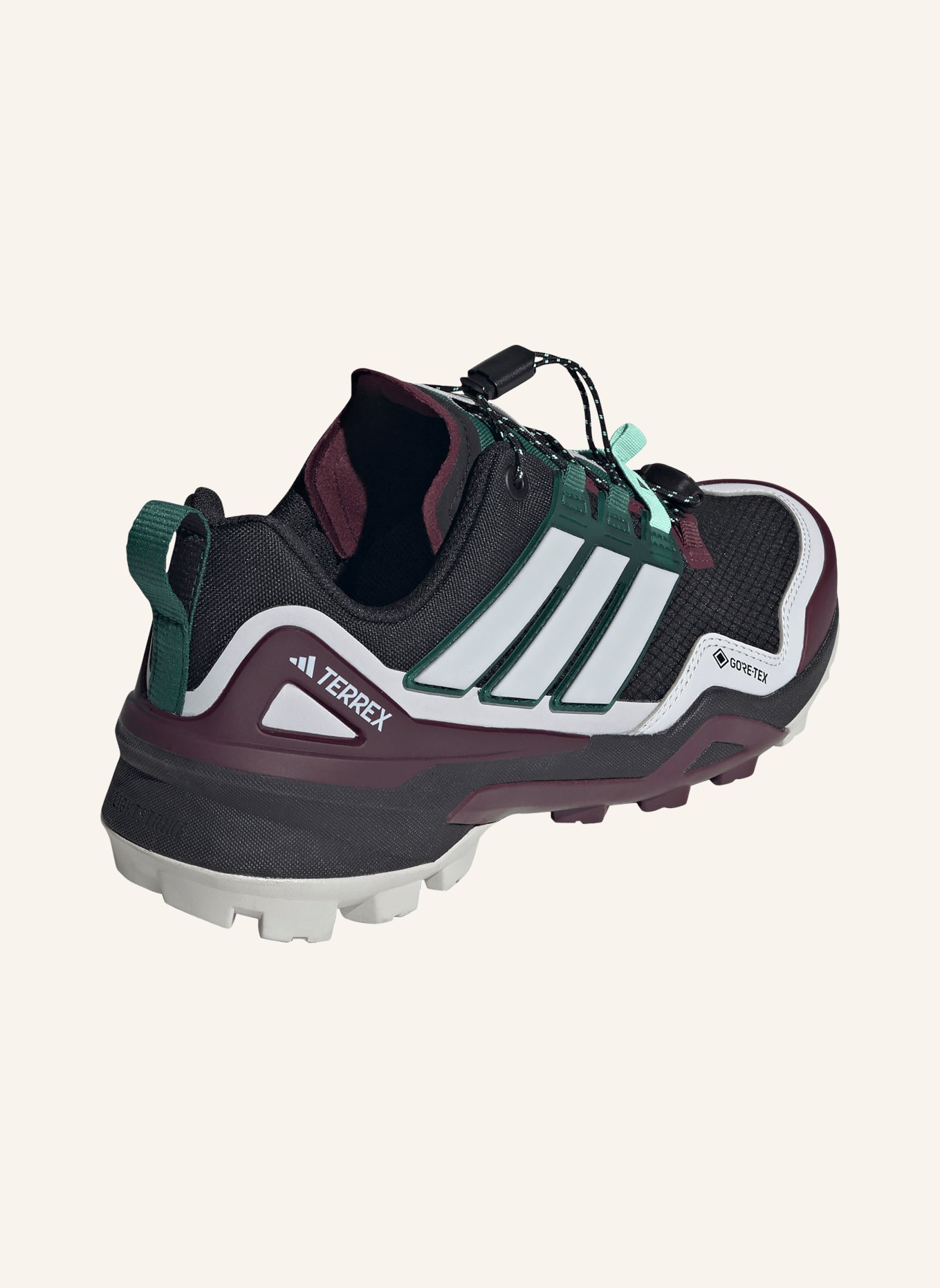 adidas TERREX Chaussures de randonnée TERREX SKYCHASER GTX: GRIS CLAIR / GROEN / NOIR
