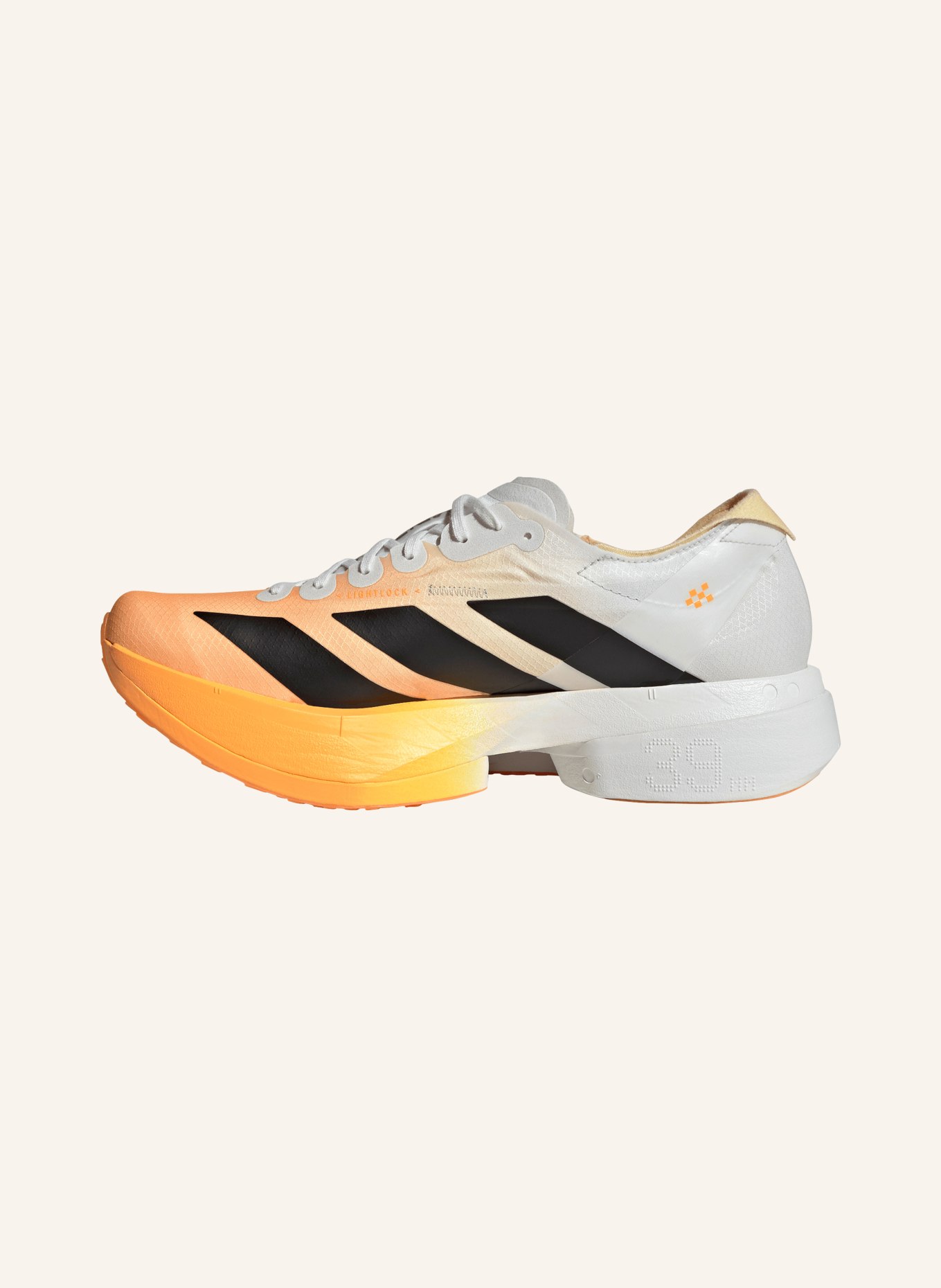 adidas Løbesko ADIZERO ADIOS PRO 4: NEONORANGE / HVID / SORT