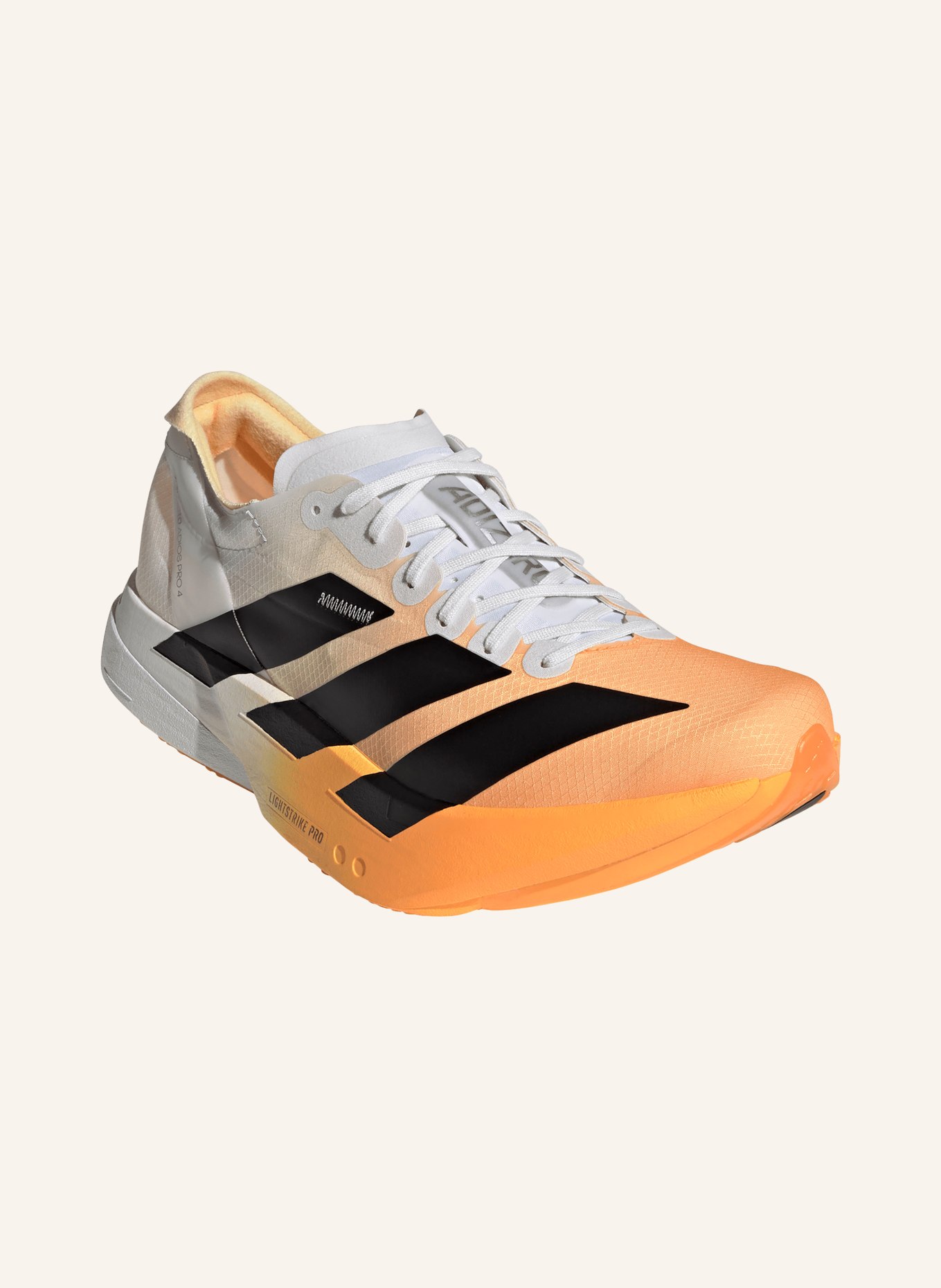 adidas Løbesko ADIZERO ADIOS PRO 4: NEONORANGE / HVID / SORT