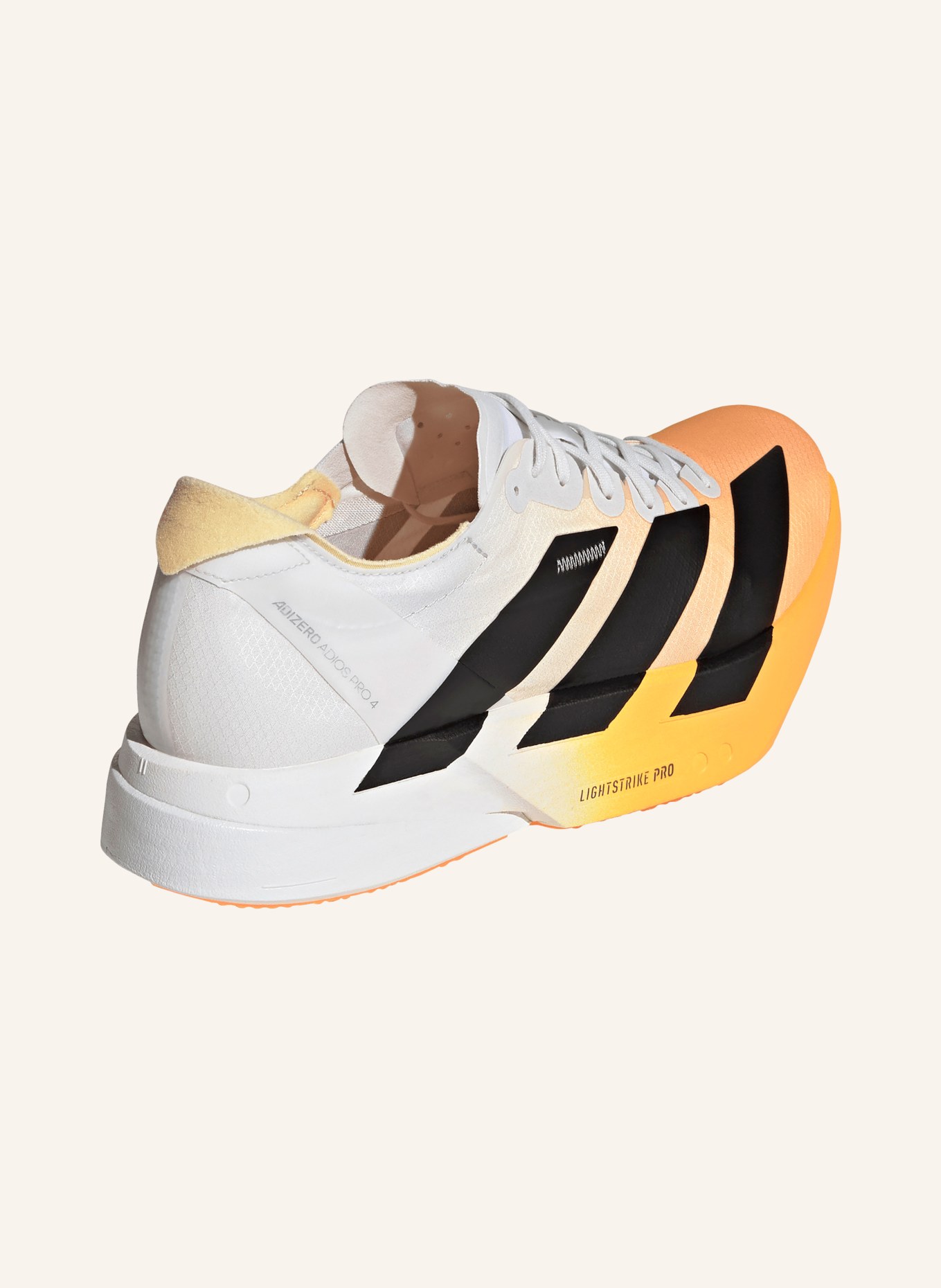 adidas Løbesko ADIZERO ADIOS PRO 4: NEONORANGE / HVID / SORT