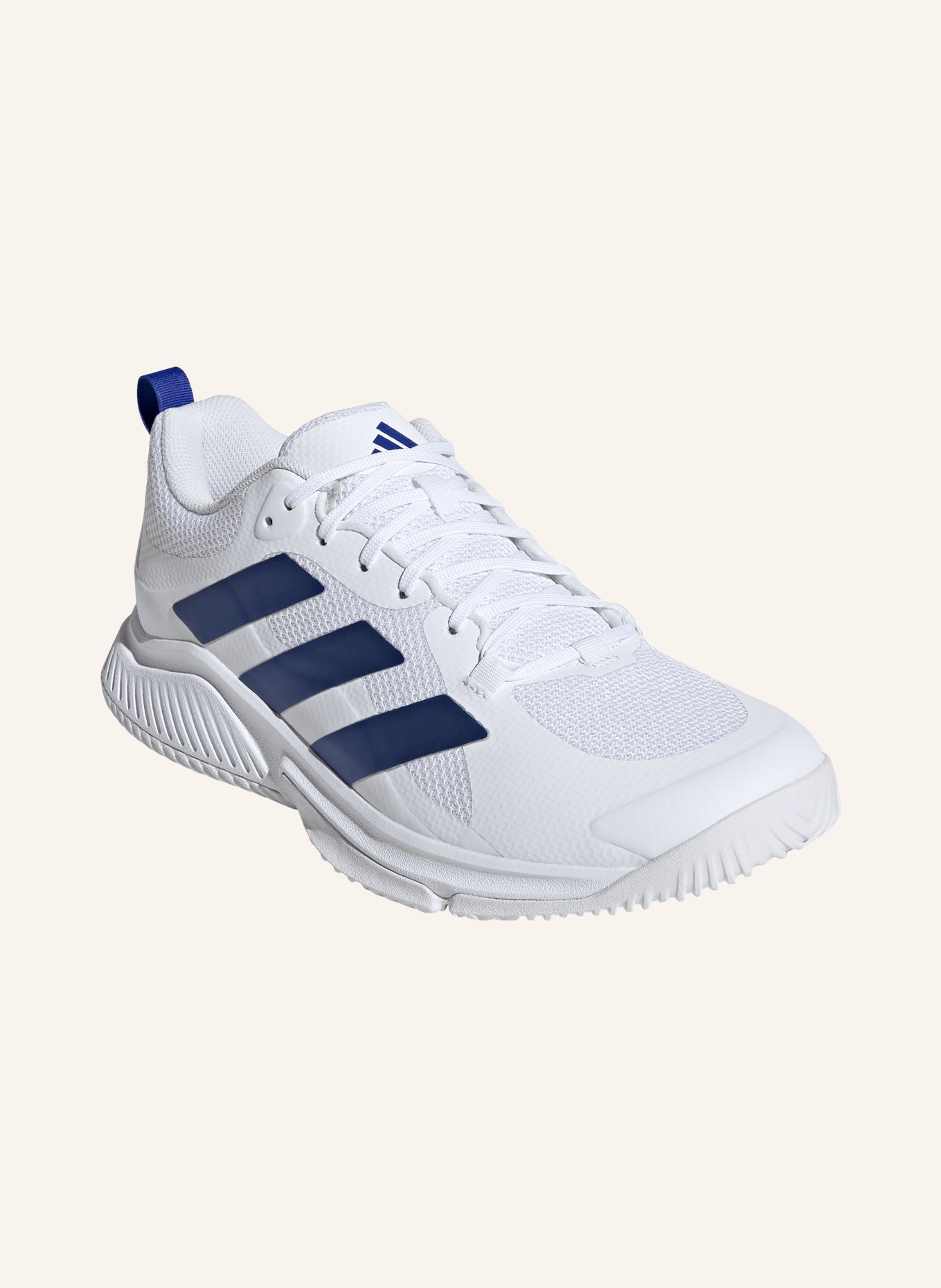 adidas Fitnessschoenen COURT TEAM BOUNCE 2.0: WIT / BLAUW