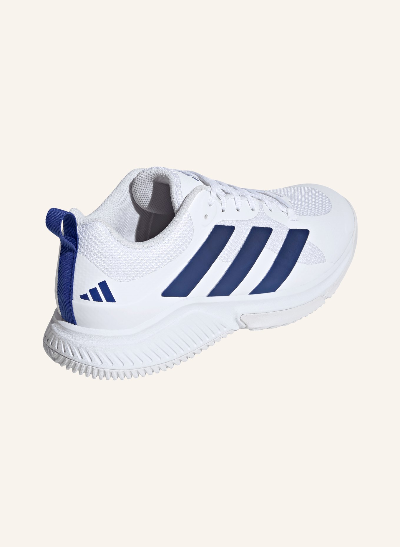 adidas Fitnessschoenen COURT TEAM BOUNCE 2.0: WIT / BLAUW