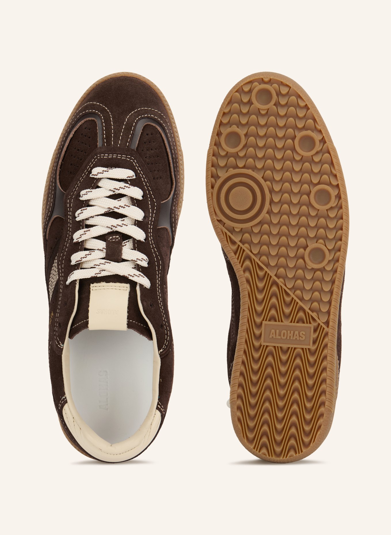 ALOHAS Sneaker TB.490: MARRON FONCÉ