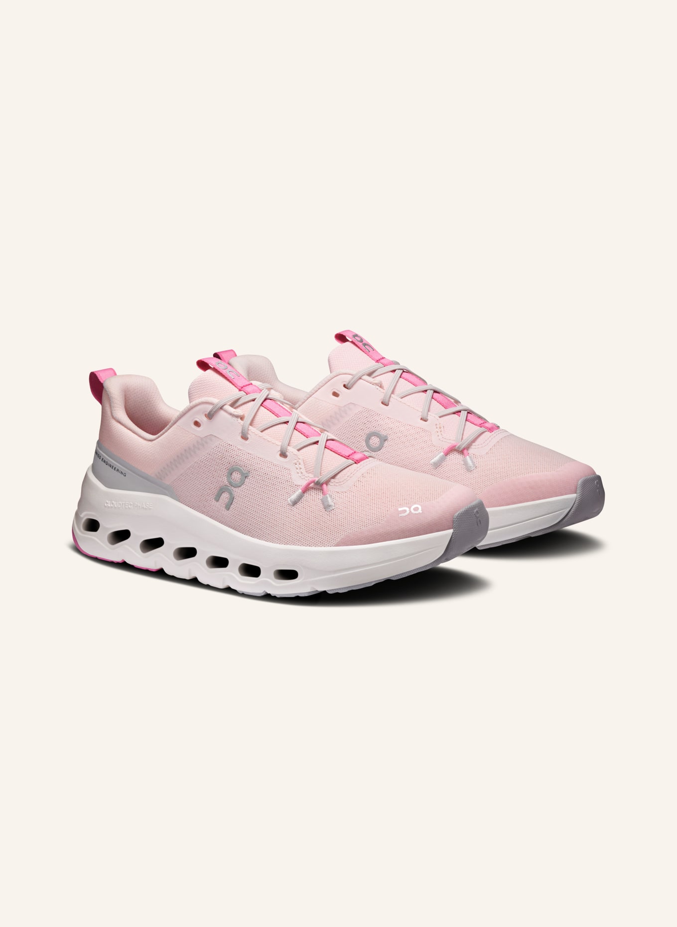 On Sneakers CLOUDLEAP: LJUSROSA / LJUSGRÅ