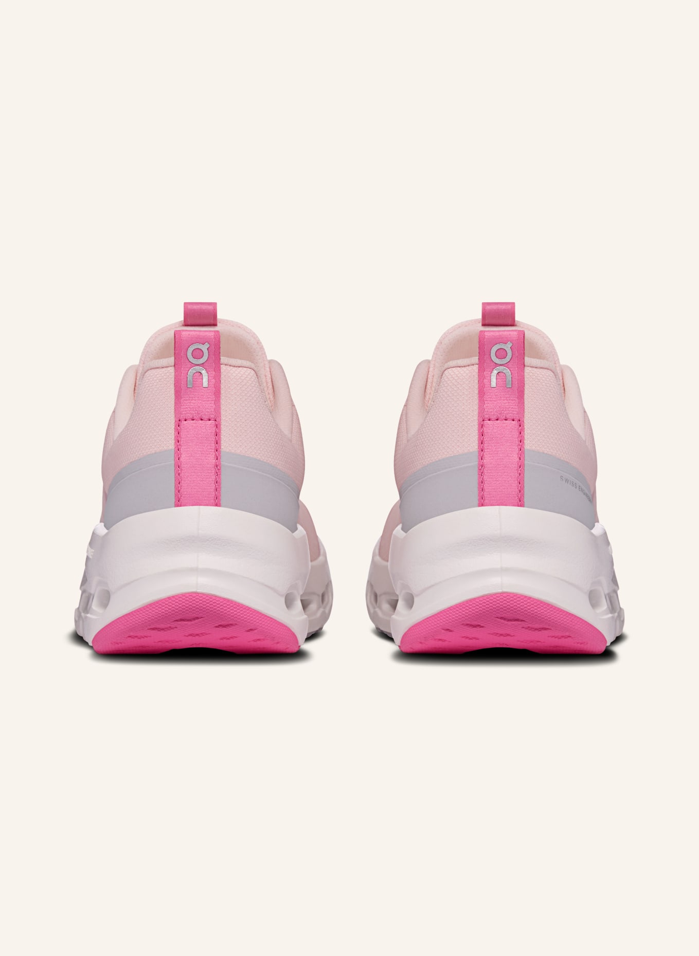 On Sneakers CLOUDLEAP: LJUSROSA / LJUSGRÅ