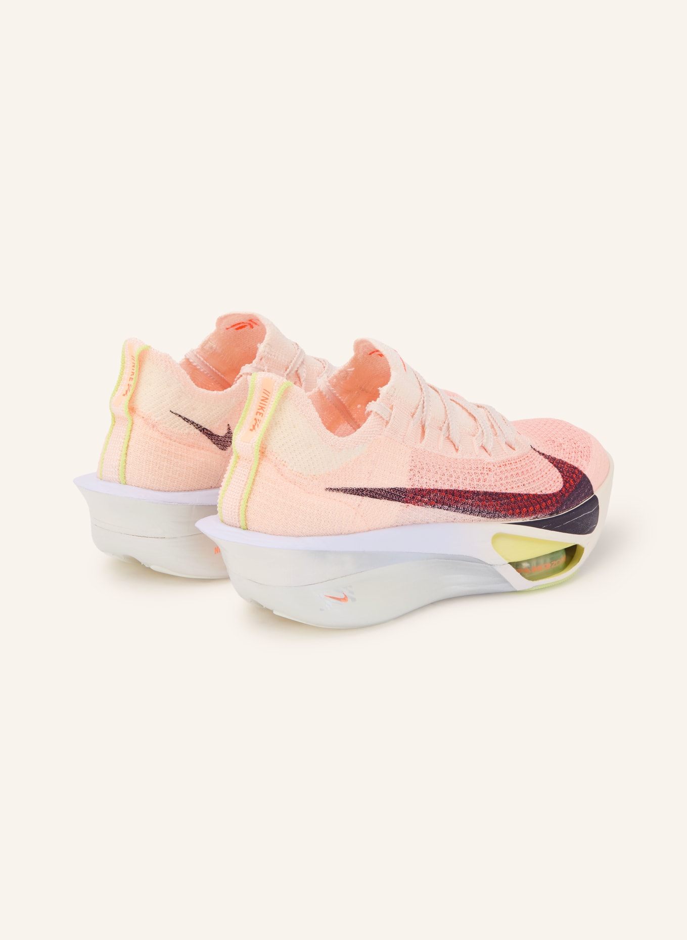 Nike Laufschuhe AIR ZOOM ALPHAFLY 3: HELLORANGE / DUNKELLILA