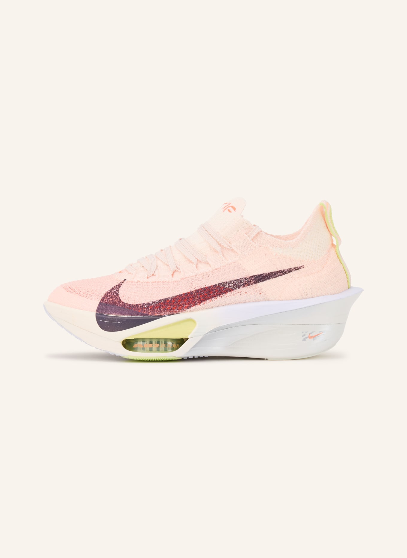 Nike Laufschuhe AIR ZOOM ALPHAFLY 3: HELLORANGE / DUNKELLILA