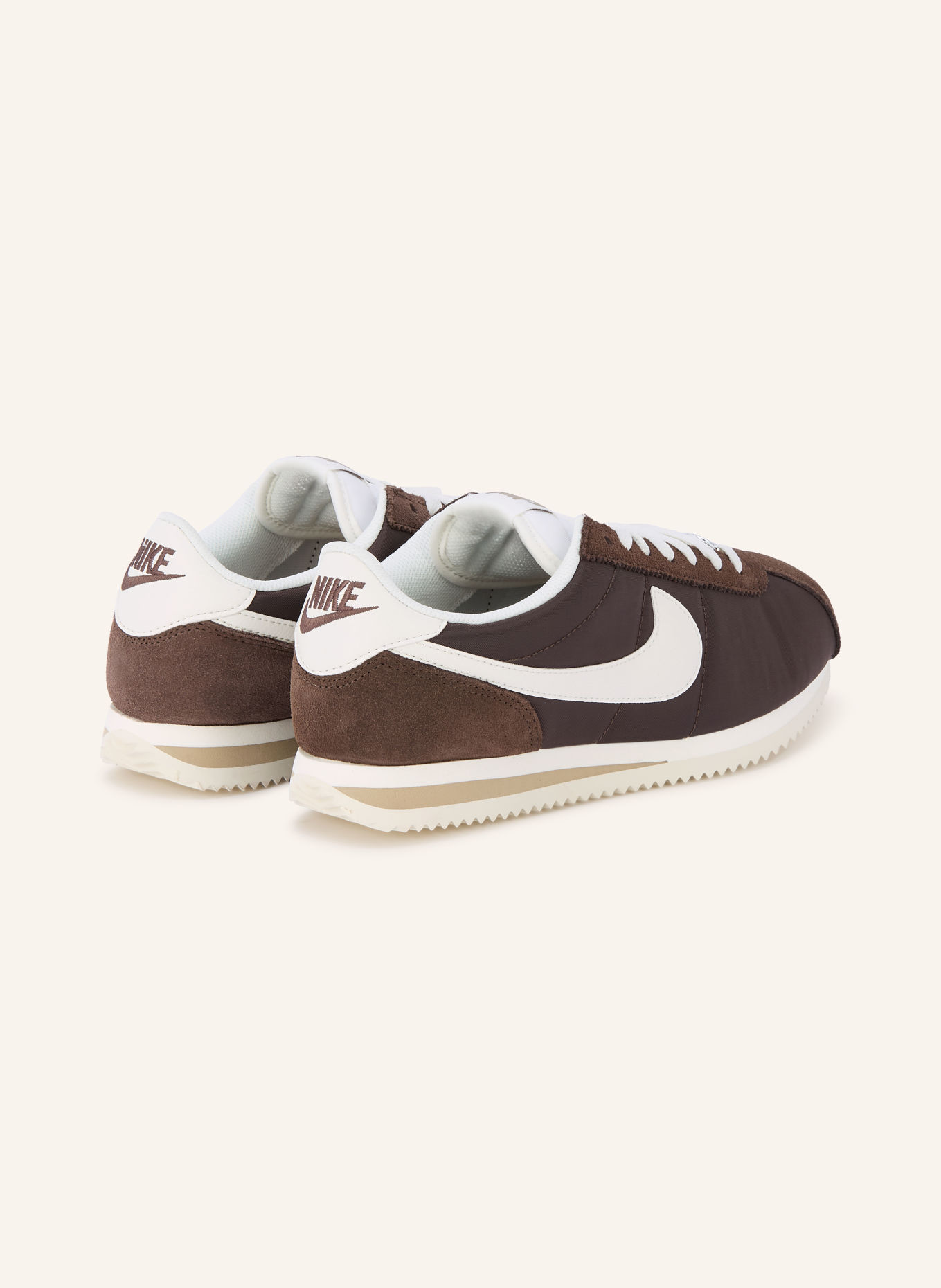 Nike Sneaker CORTEZ: DUNKELBRAUN / CREME
