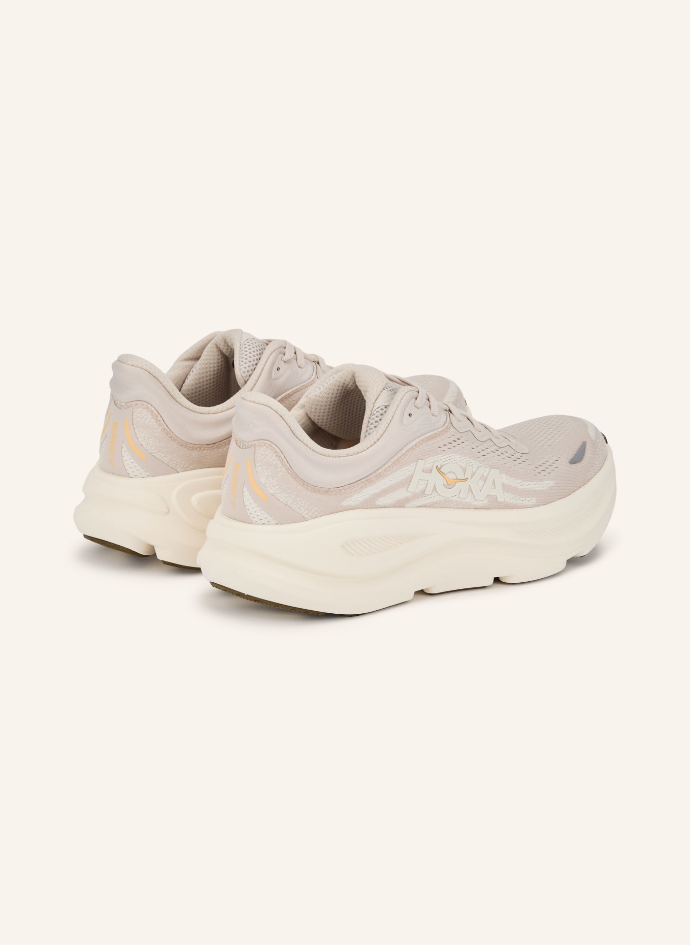 HOKA Laufschuhe BONDI 9: CREME