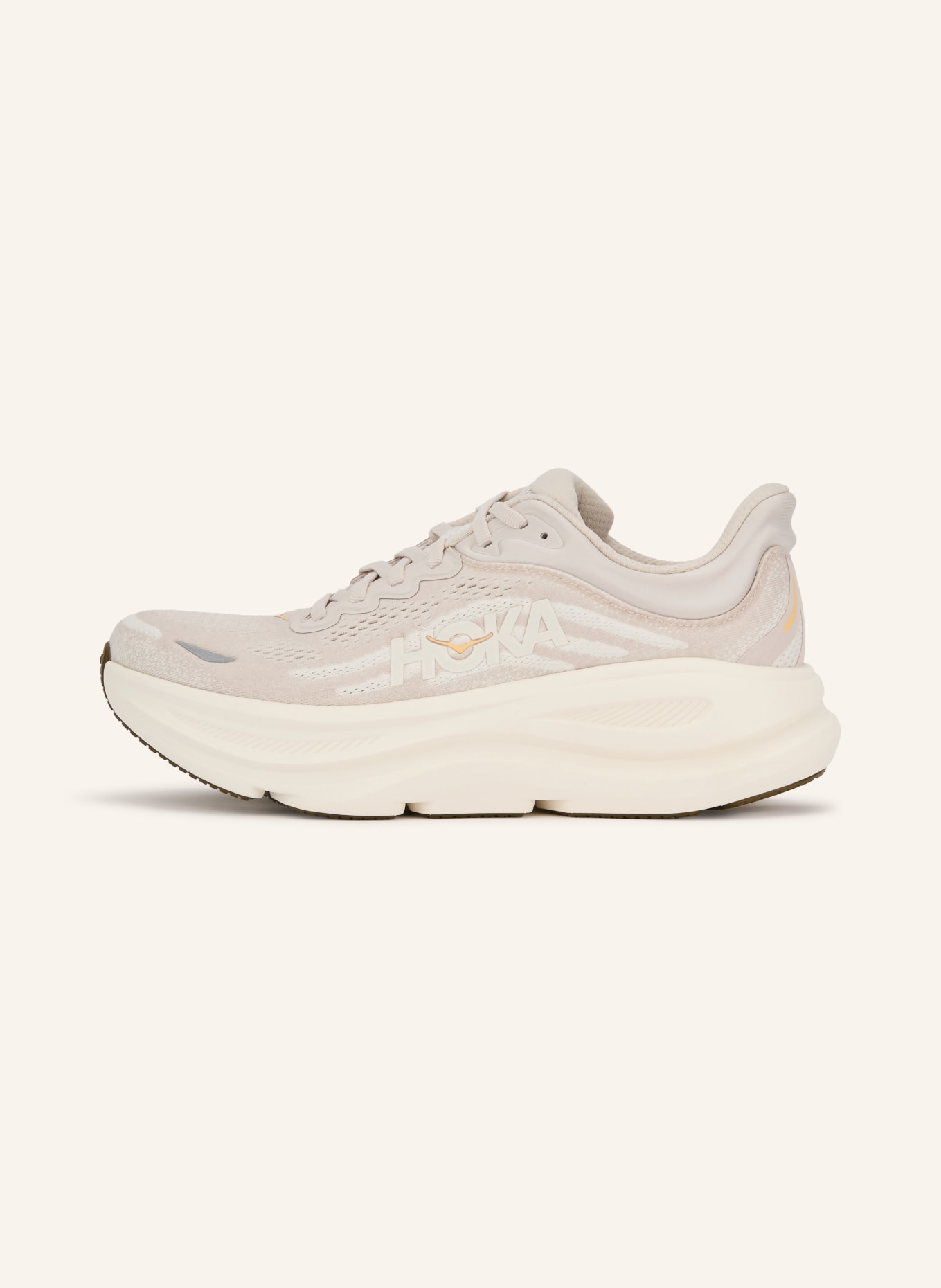 HOKA Laufschuhe BONDI 9: CREME