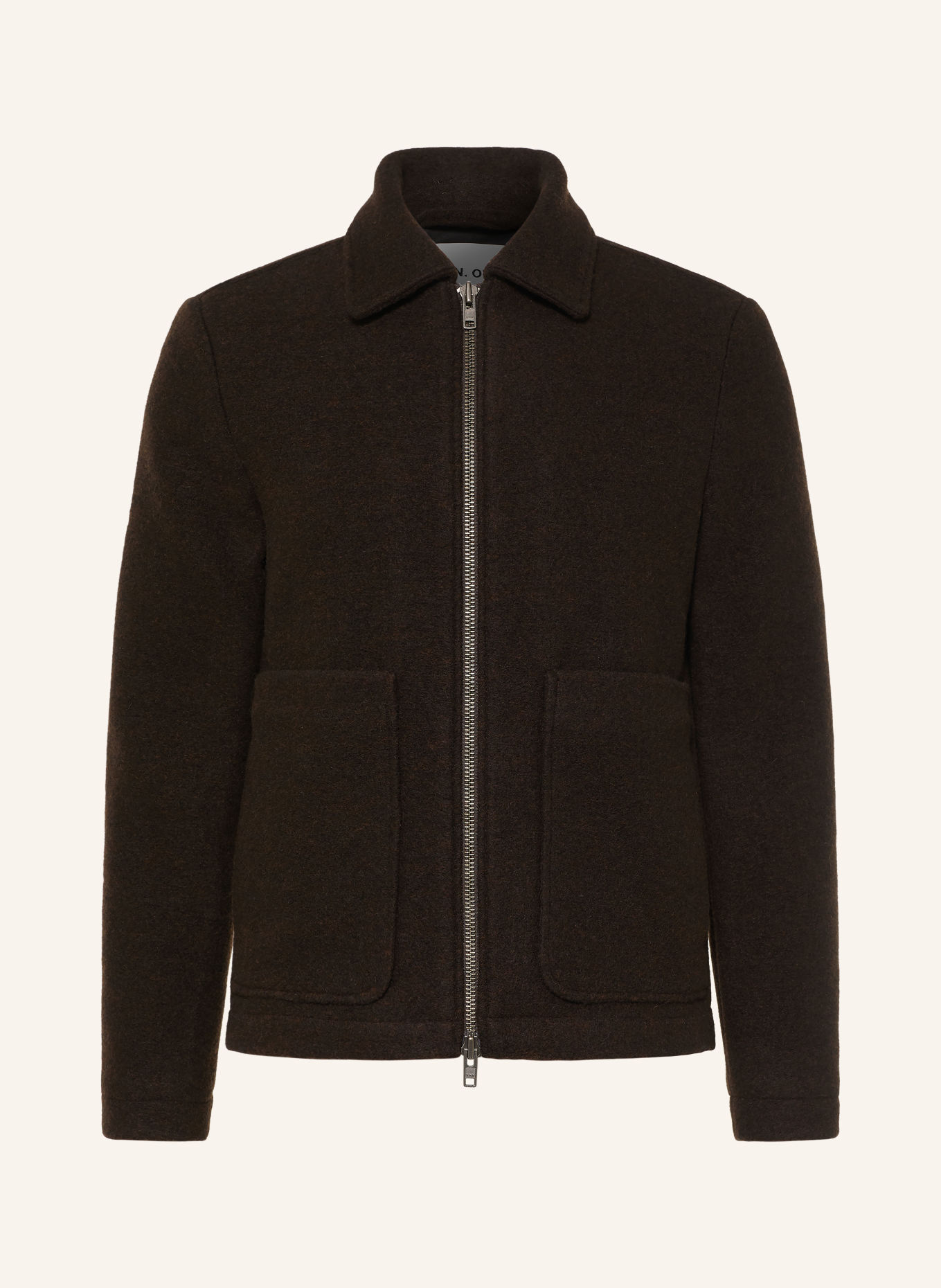 NN.07 Overjacket GAEL: DUNKELBRAUN