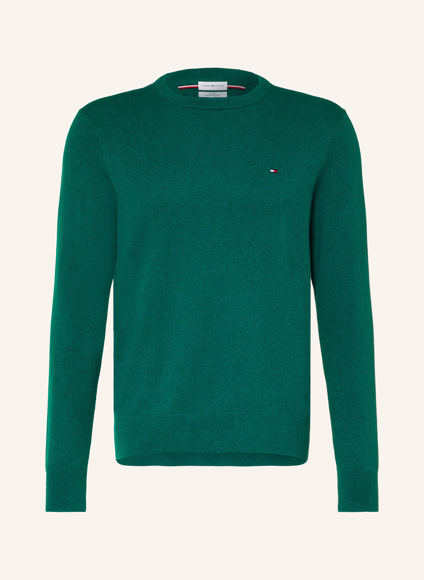 TOMMY HILFIGER Pullover: GRÜN