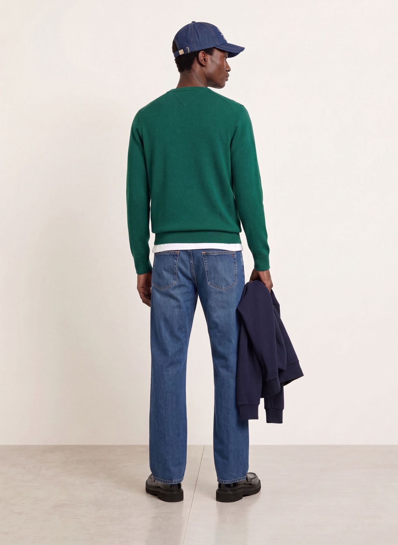 TOMMY HILFIGER Pullover: GRÜN