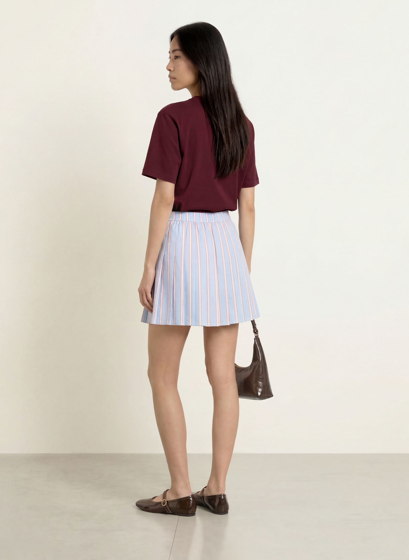 LACOSTE T-Shirt: DUNKELROT