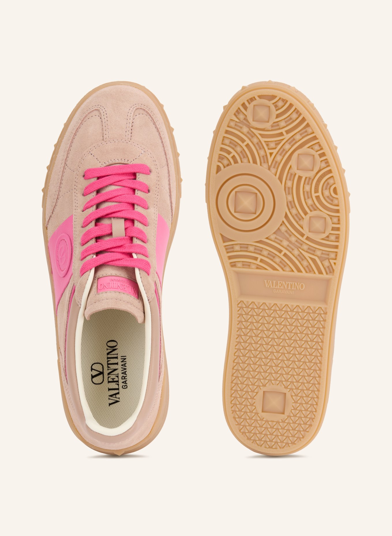 VALENTINO GARAVANI Sneaker UPVILLAGE: ROSÉ / PINK