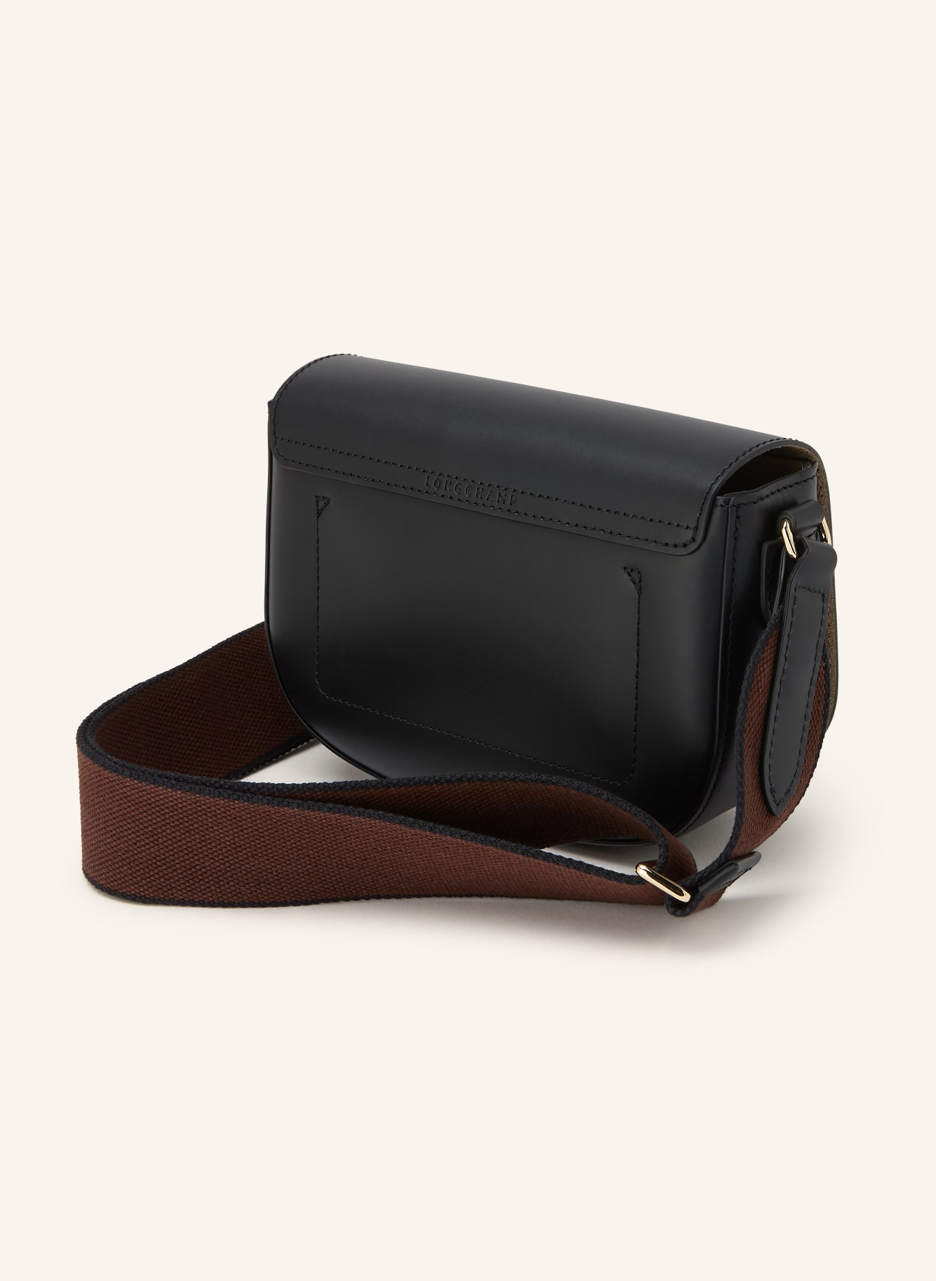 LONGCHAMP Umhängetasche ÉPURE SMALL: SCHWARZ / GOLD