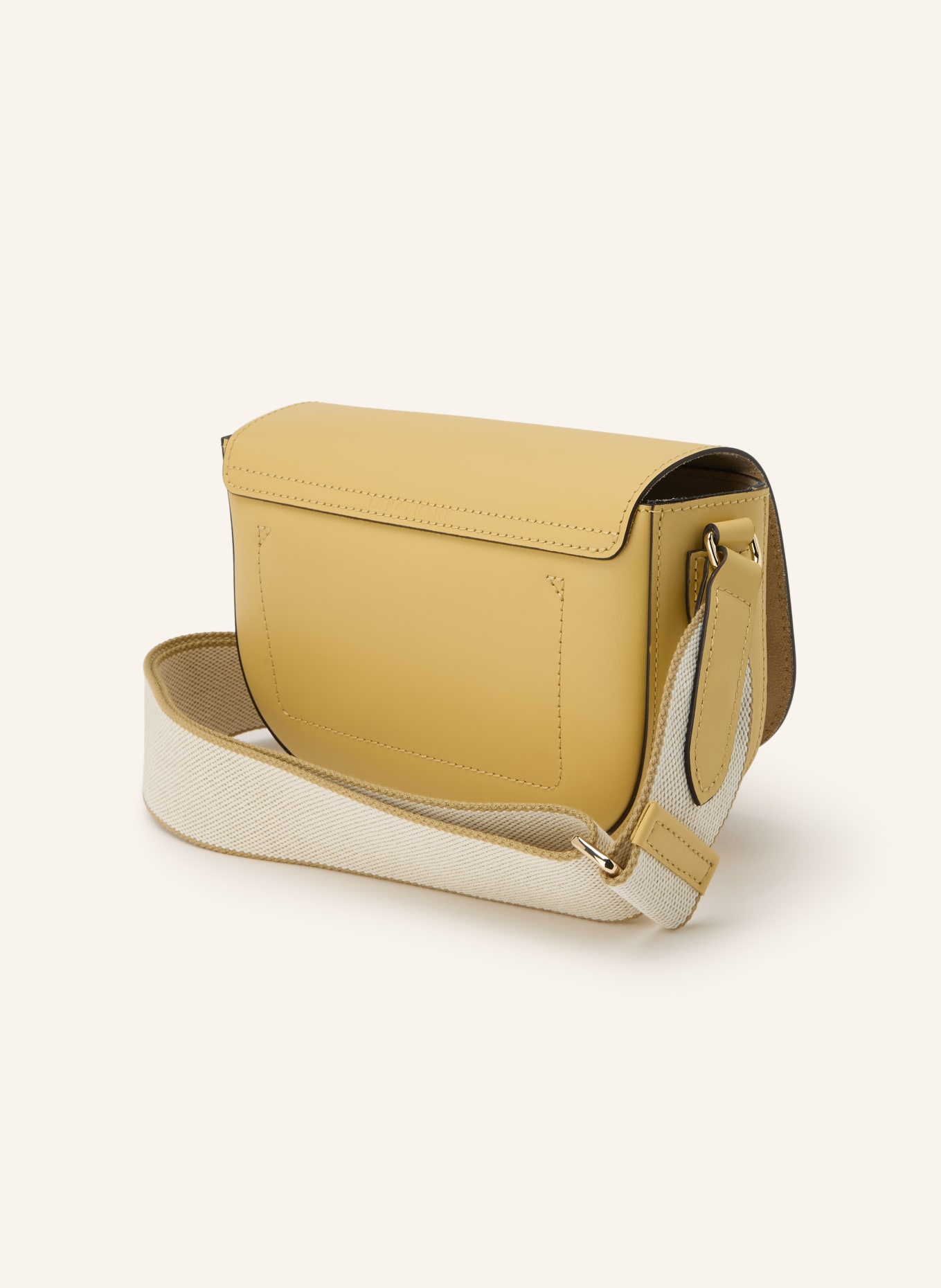 LONGCHAMP Umhängetasche ÉPURE SMALL: HELLGELB / GOLD