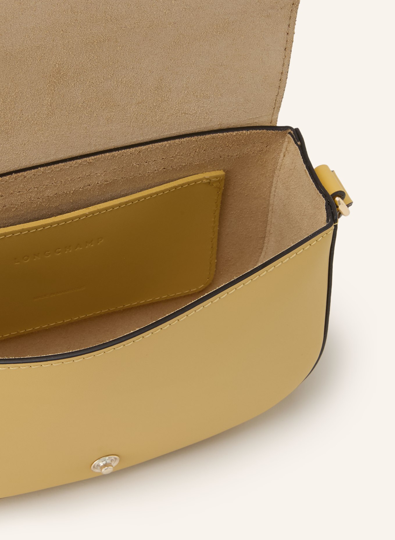 LONGCHAMP Umhängetasche ÉPURE SMALL: HELLGELB / GOLD