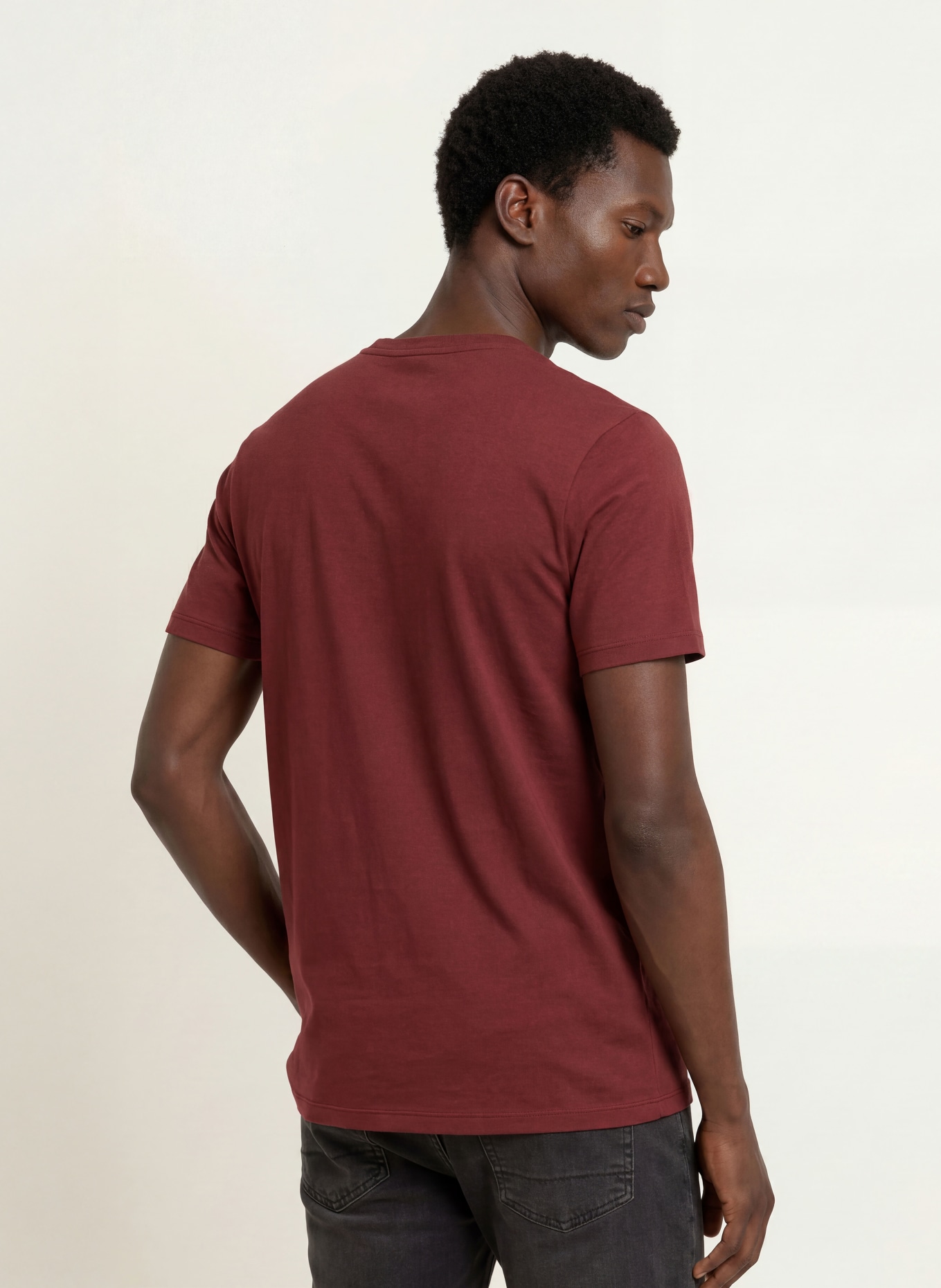 ALLSAINTS T-shirt BRACE: DARK RED
