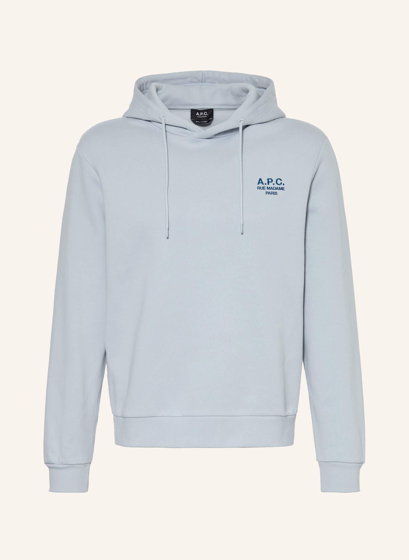 A.P.C. Hoodie: LIGHT BLUE