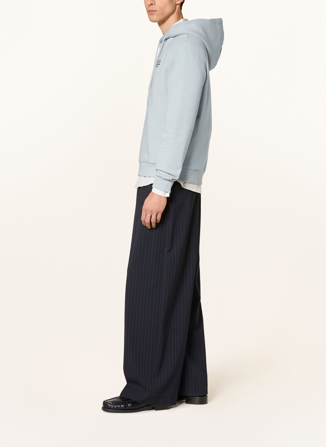A.P.C. Hoodie: LIGHT BLUE