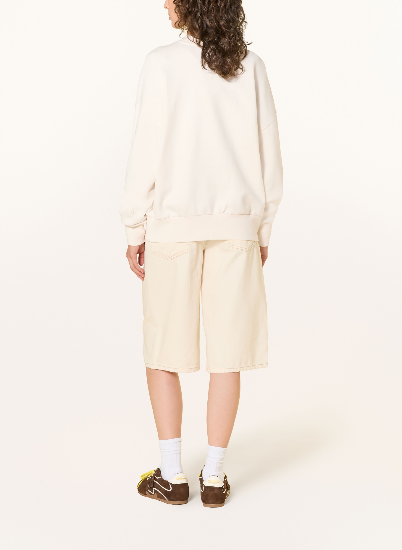 ARMEDANGELS Sweatshirt ALIZAA: LICHTGEEL / CRÈME