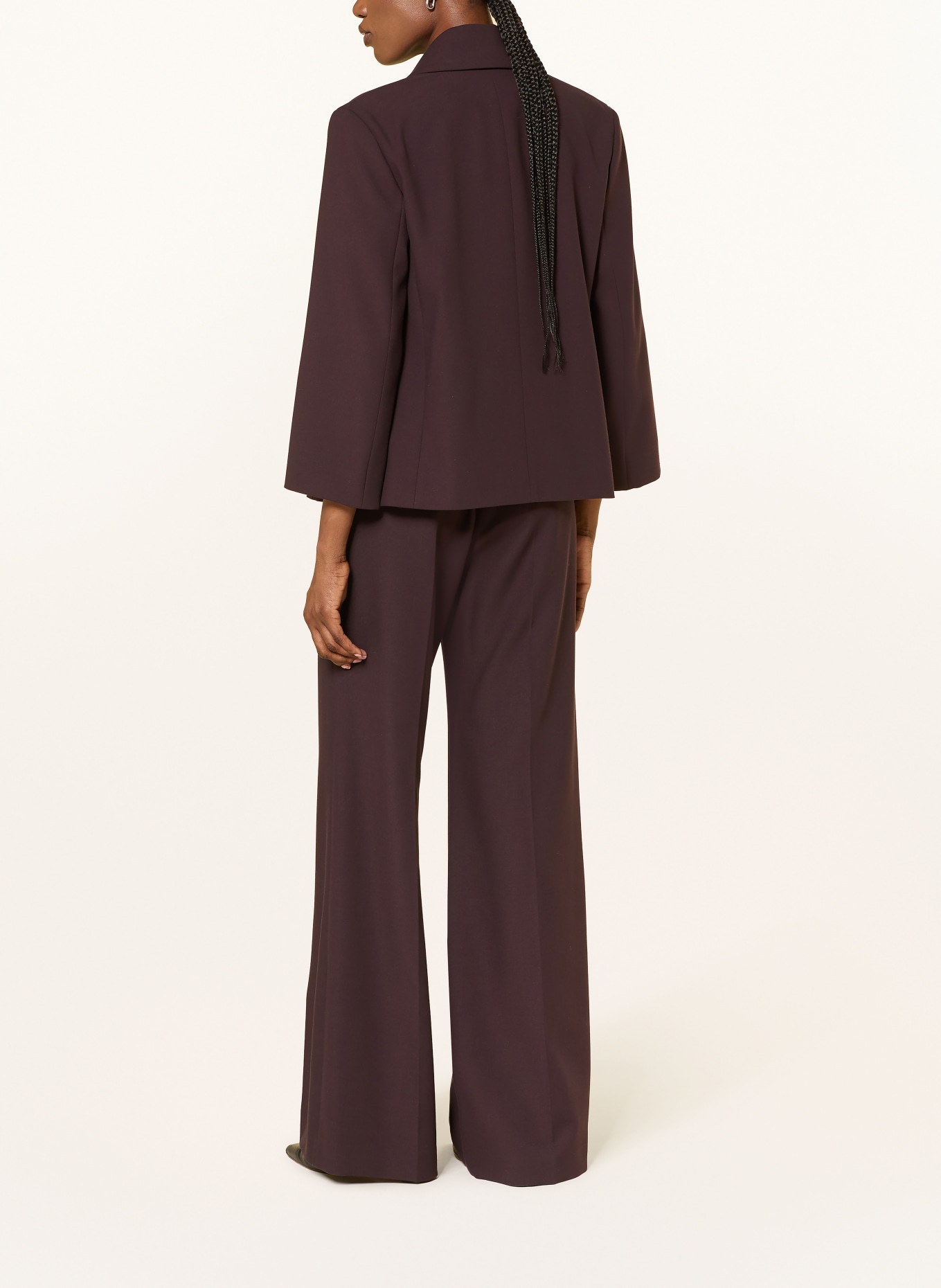 windsor. pantalon marinière: LILAS FONCÉ