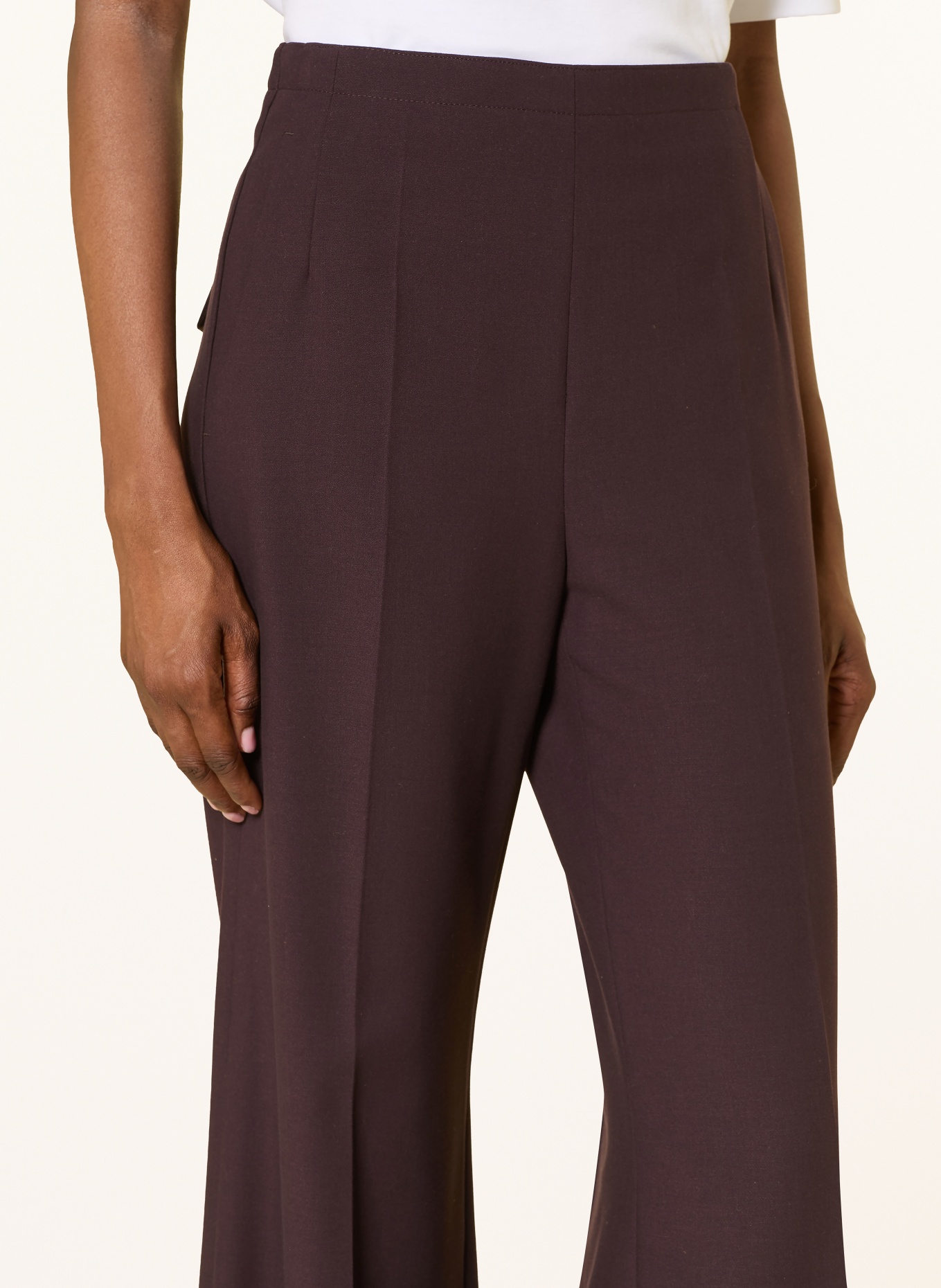 windsor. pantalon marinière: LILAS FONCÉ