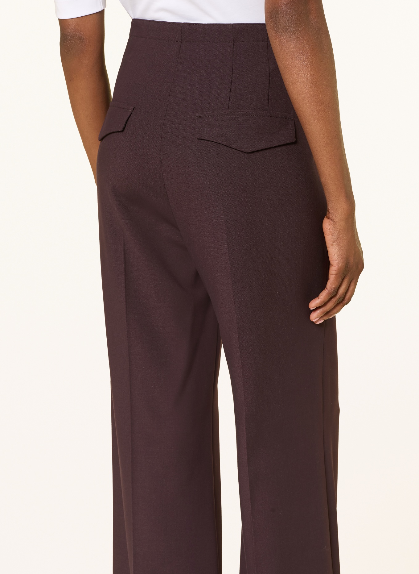 windsor. pantalon marinière: LILAS FONCÉ