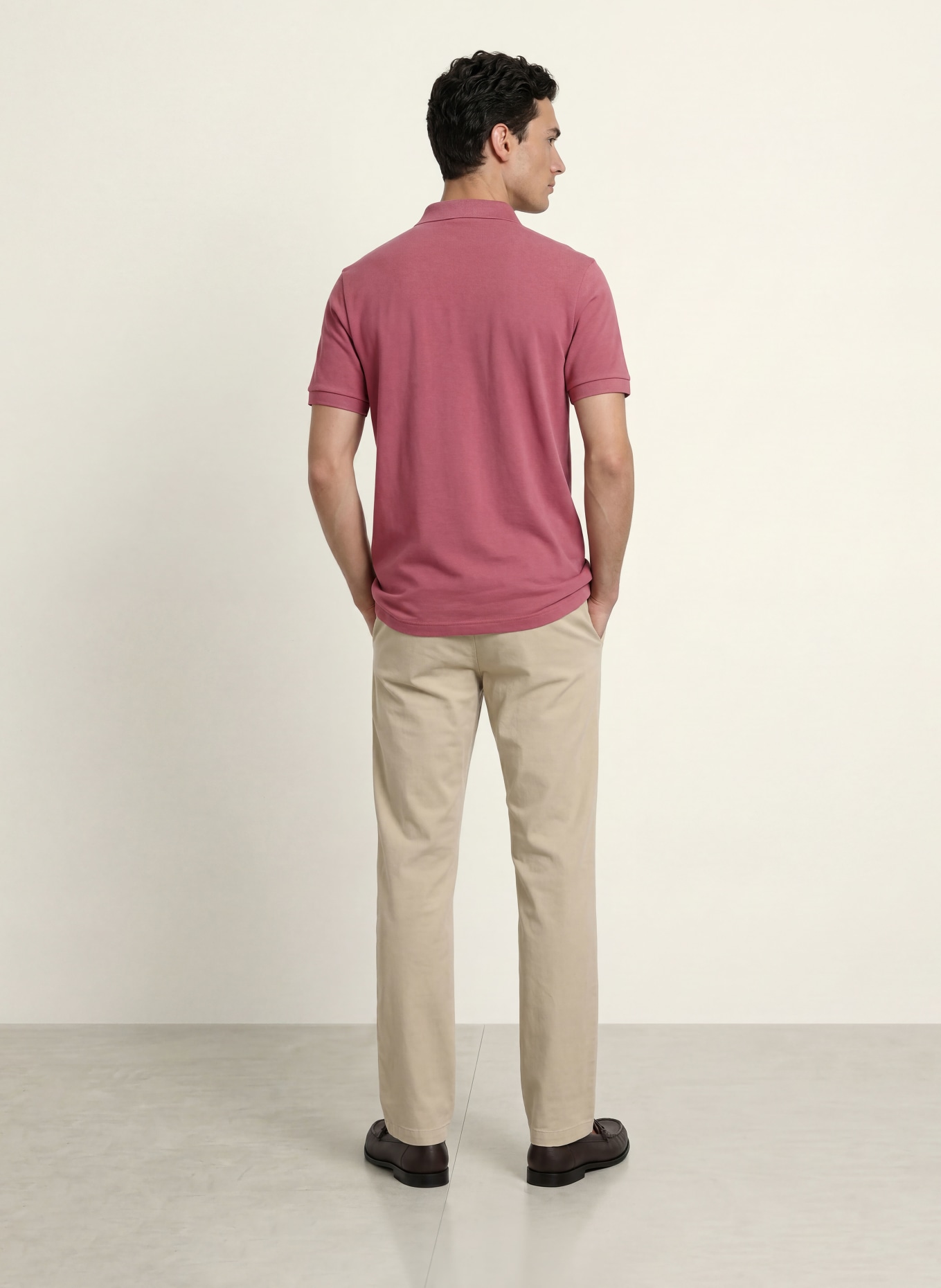 BOSS Tricou polo din jersey PASSENGER: ROȘU