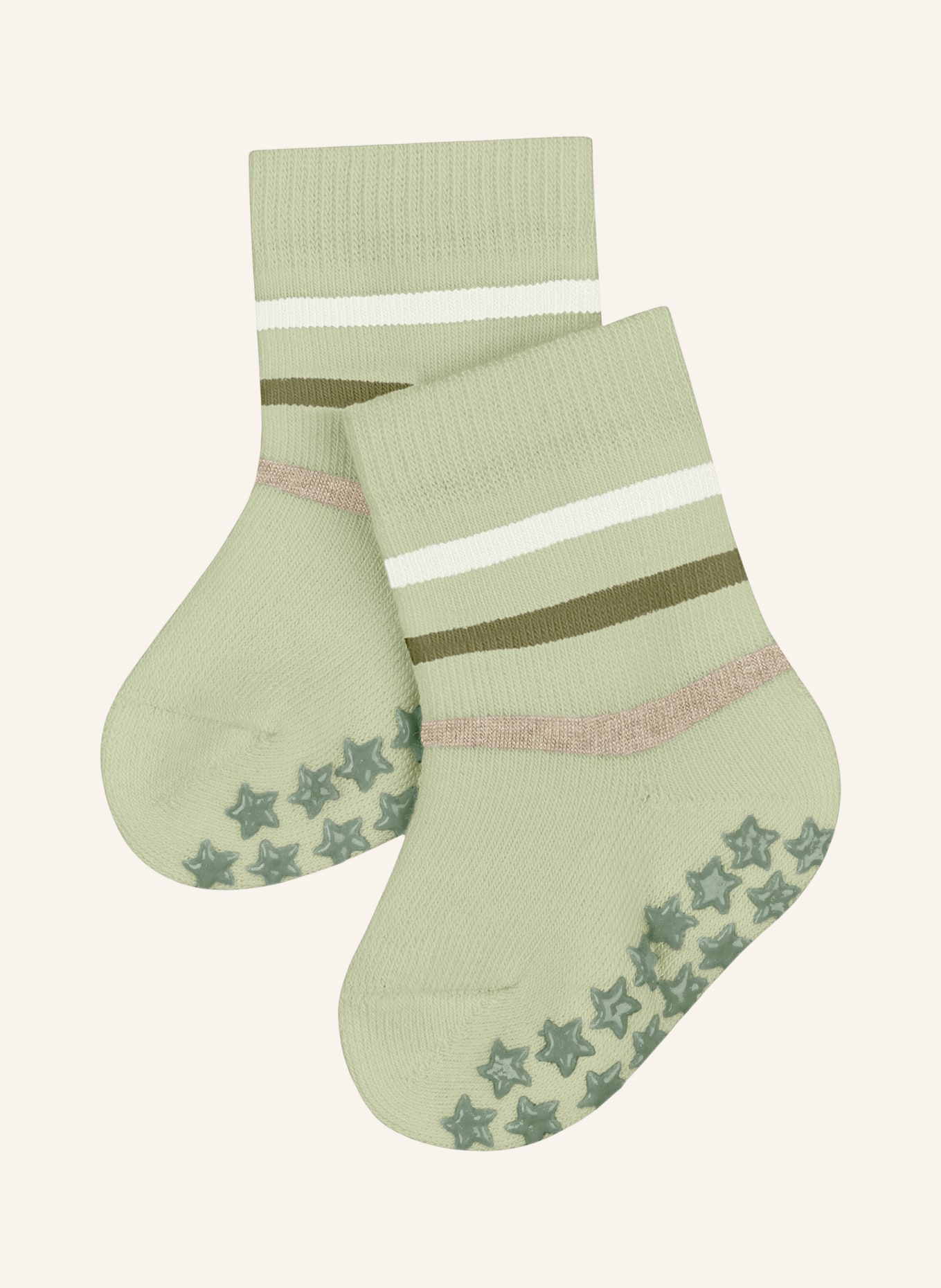 FALKE Chaussettes antidérapantes MULTI STRIPE: 7376 jade