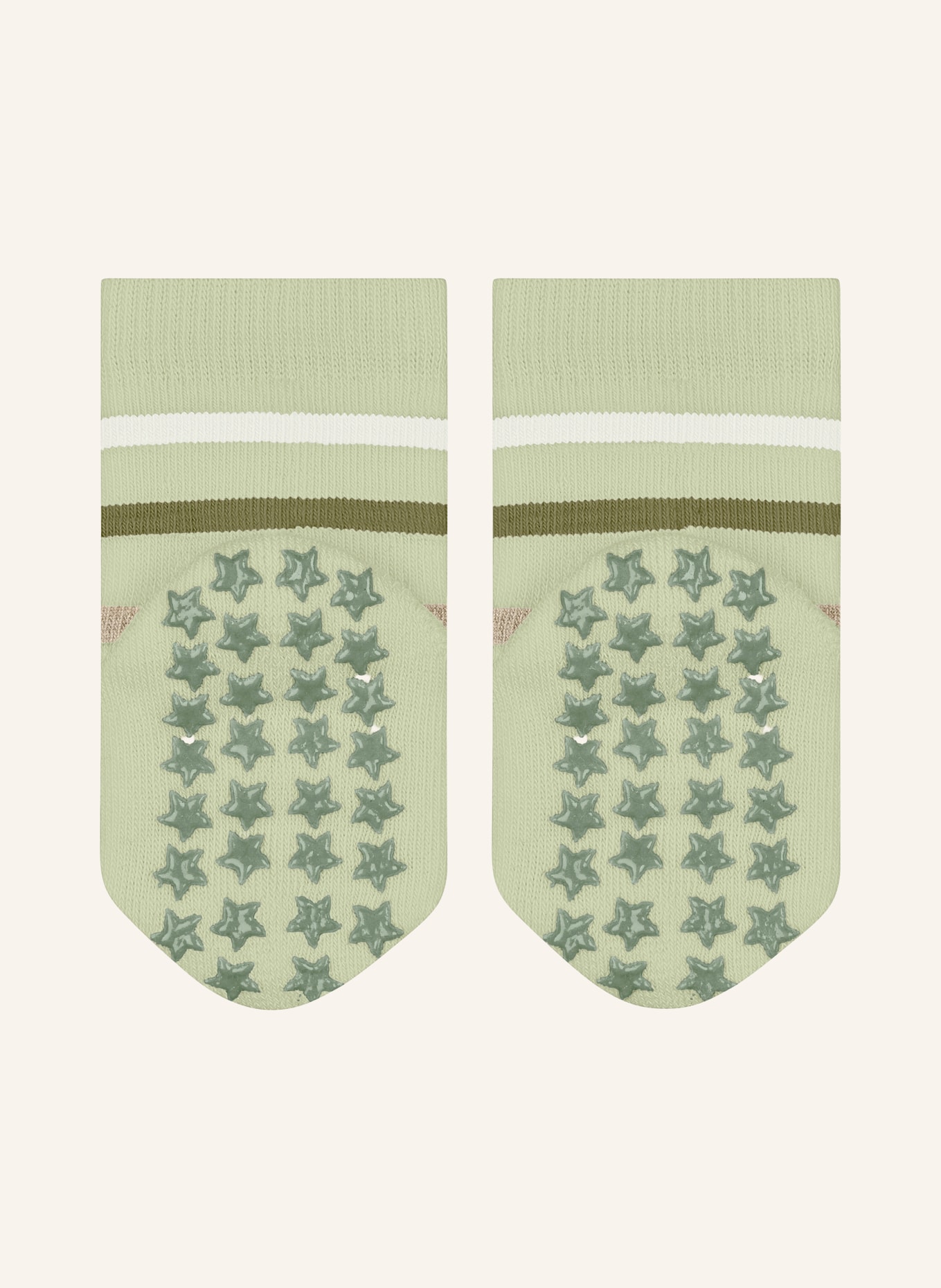 FALKE Chaussettes antidérapantes MULTI STRIPE: 7376 jade