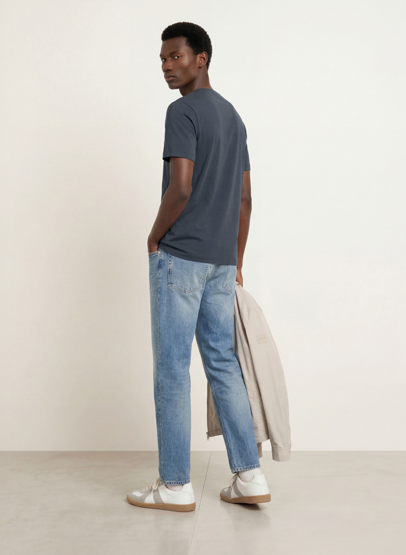 BOSS T-shirt TCHUP: DARK BLUE