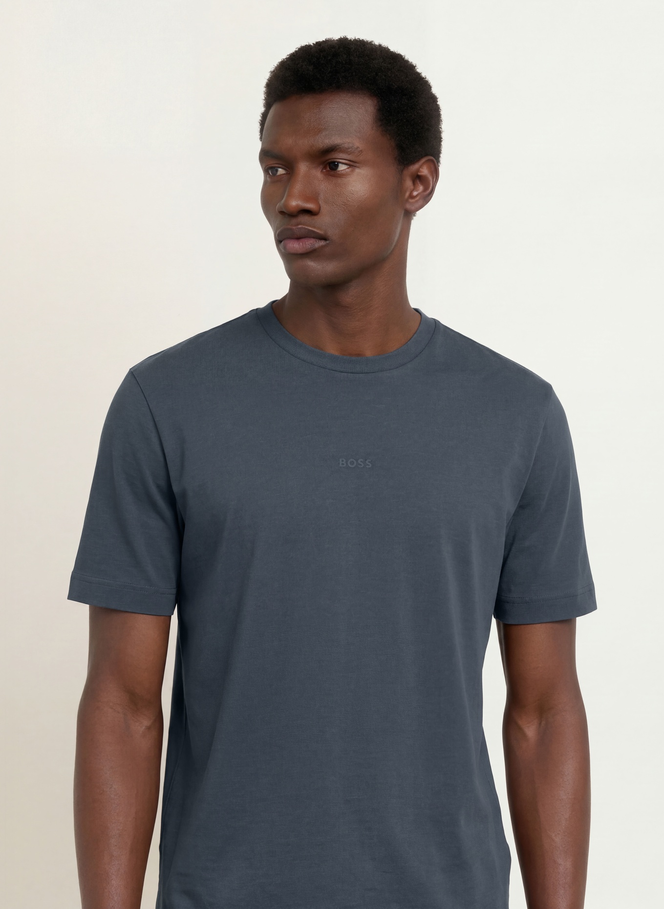 BOSS T-shirt TCHUP: DARK BLUE
