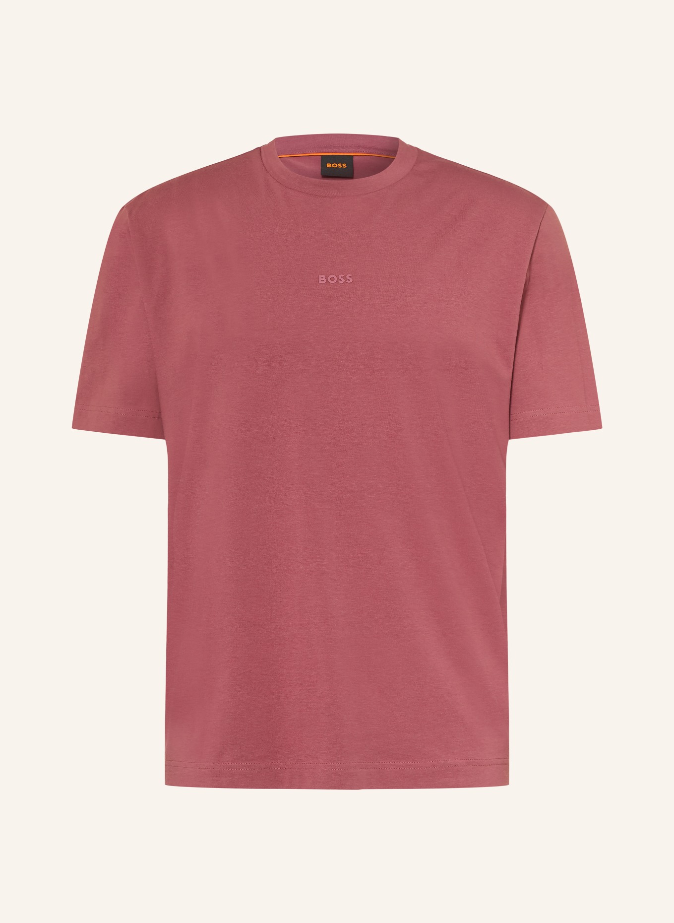 BOSS T-shirt TCHUP: ROUGE FONCÉ