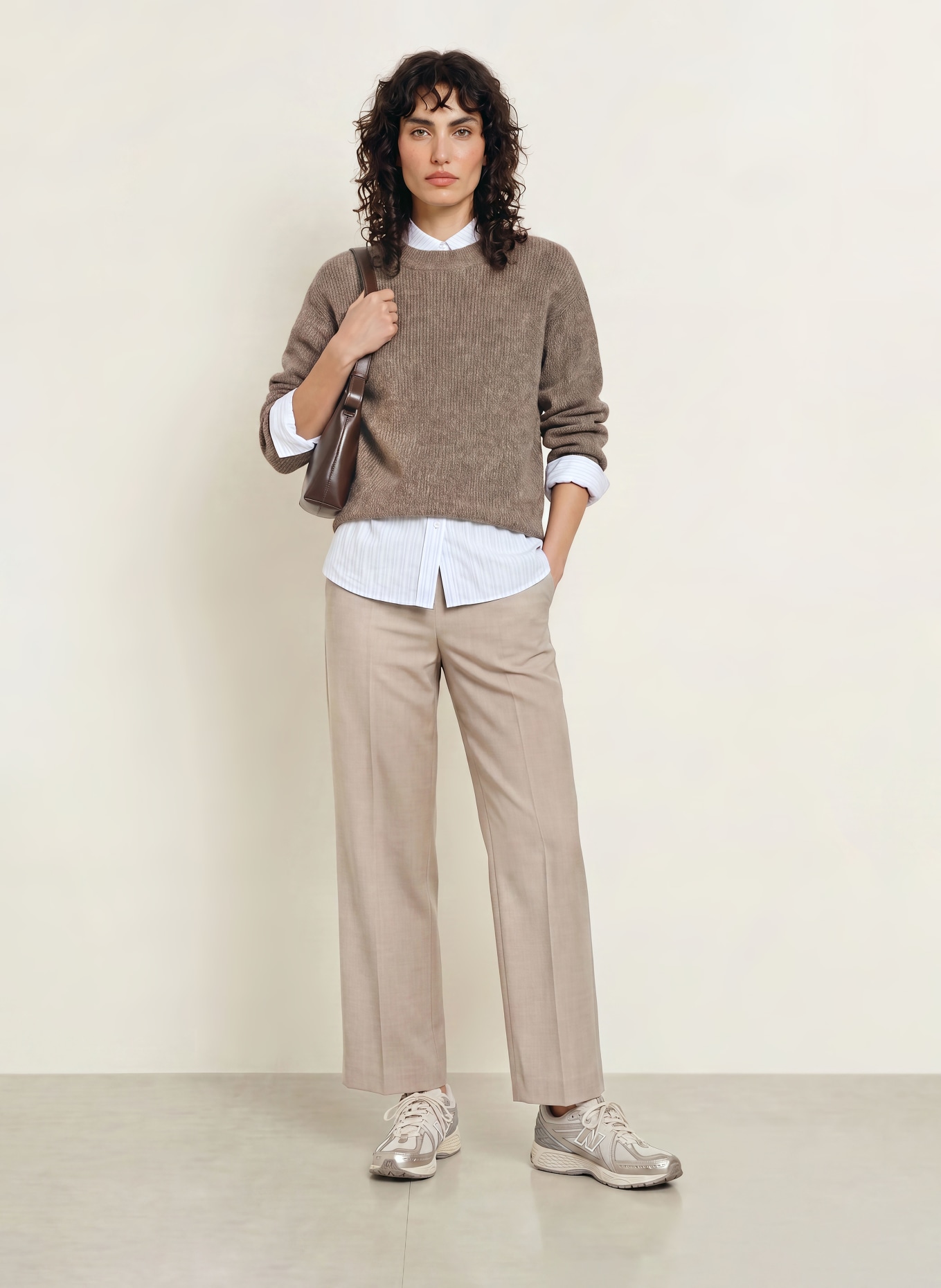 CAMBIO Culottes CALIFORNIA: BEIGE