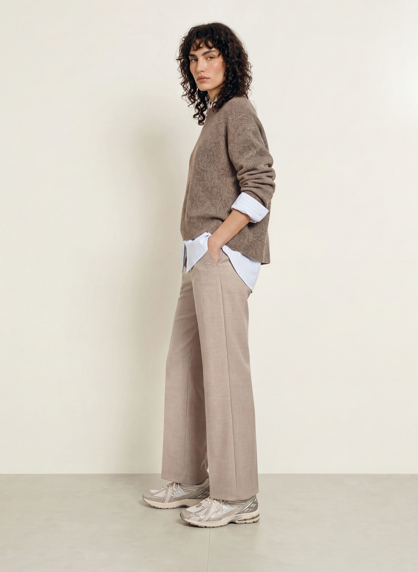 CAMBIO Culottes CALIFORNIA: BEIGE